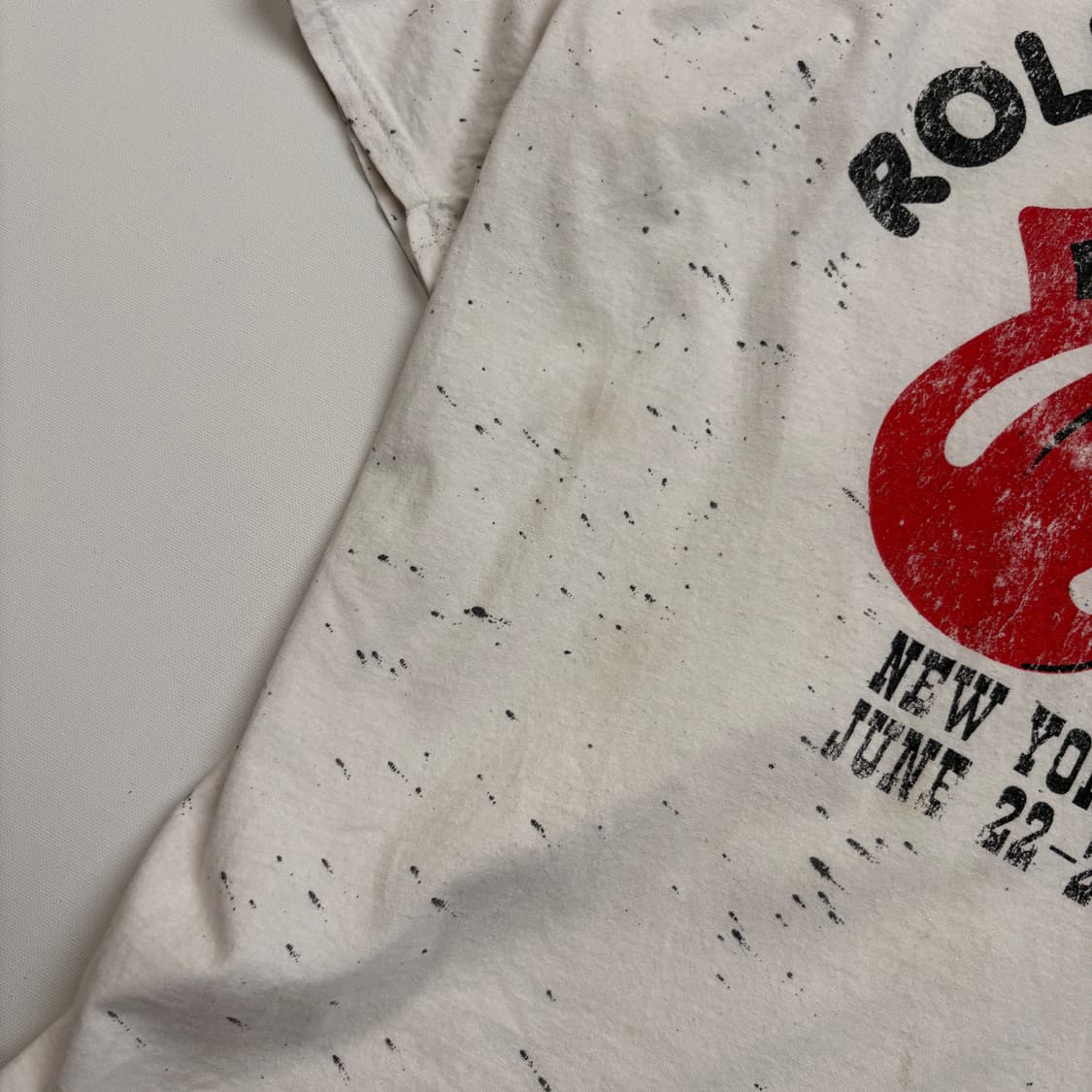 [XL] Rolling Stones tongue T-shirt 상품이미지5