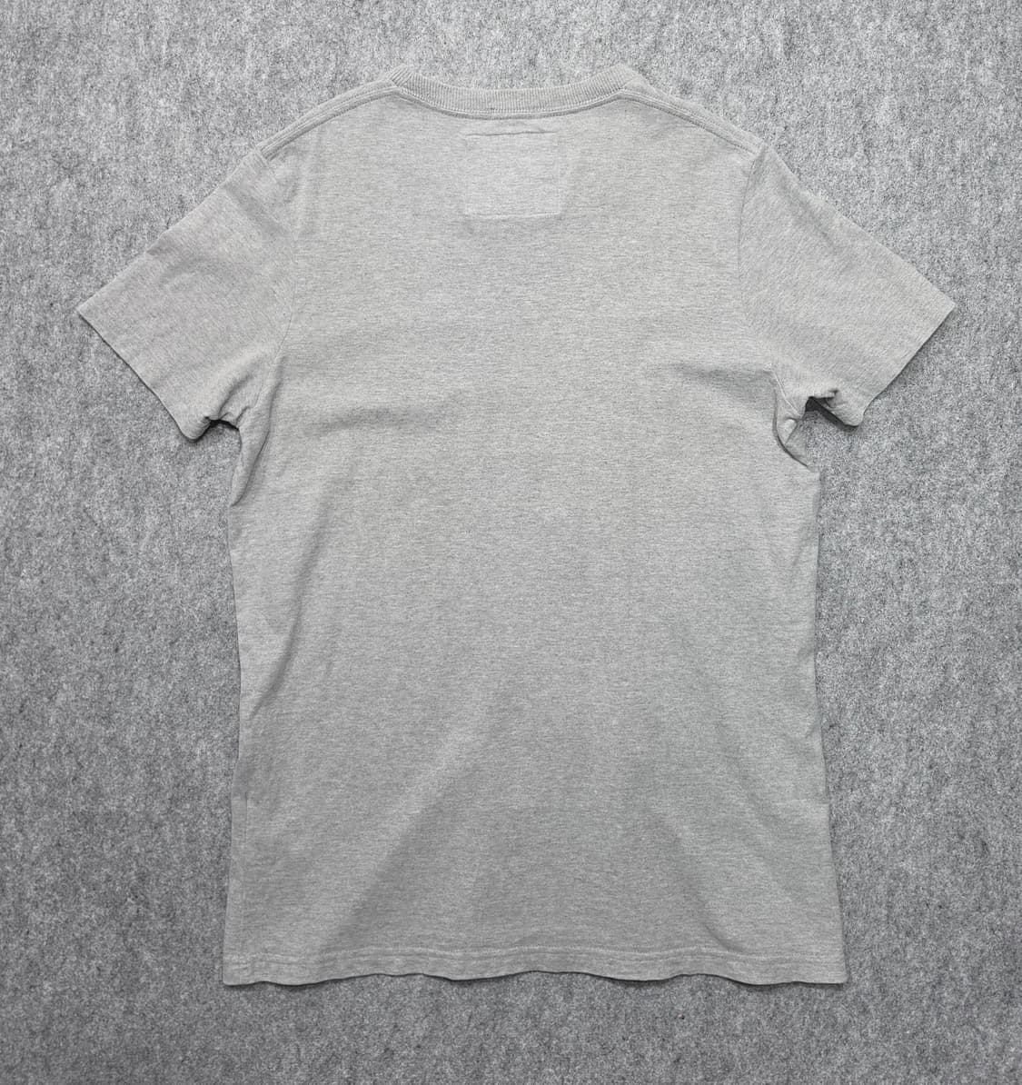 아베크롬비 Y2K 1982 스펠로고 반팔티 그레이 L 상품이미지2