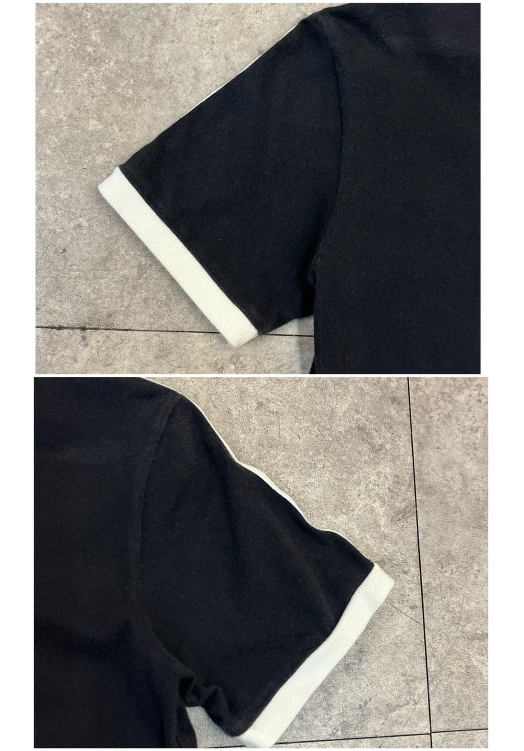 아디다스 삼선 반팔티 블랙 XS #csz3269 상품이미지9