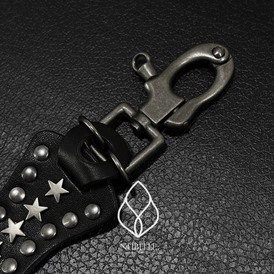 🌗 Star leather keyring / 빈티지 스타 가죽 키링 상품이미지4