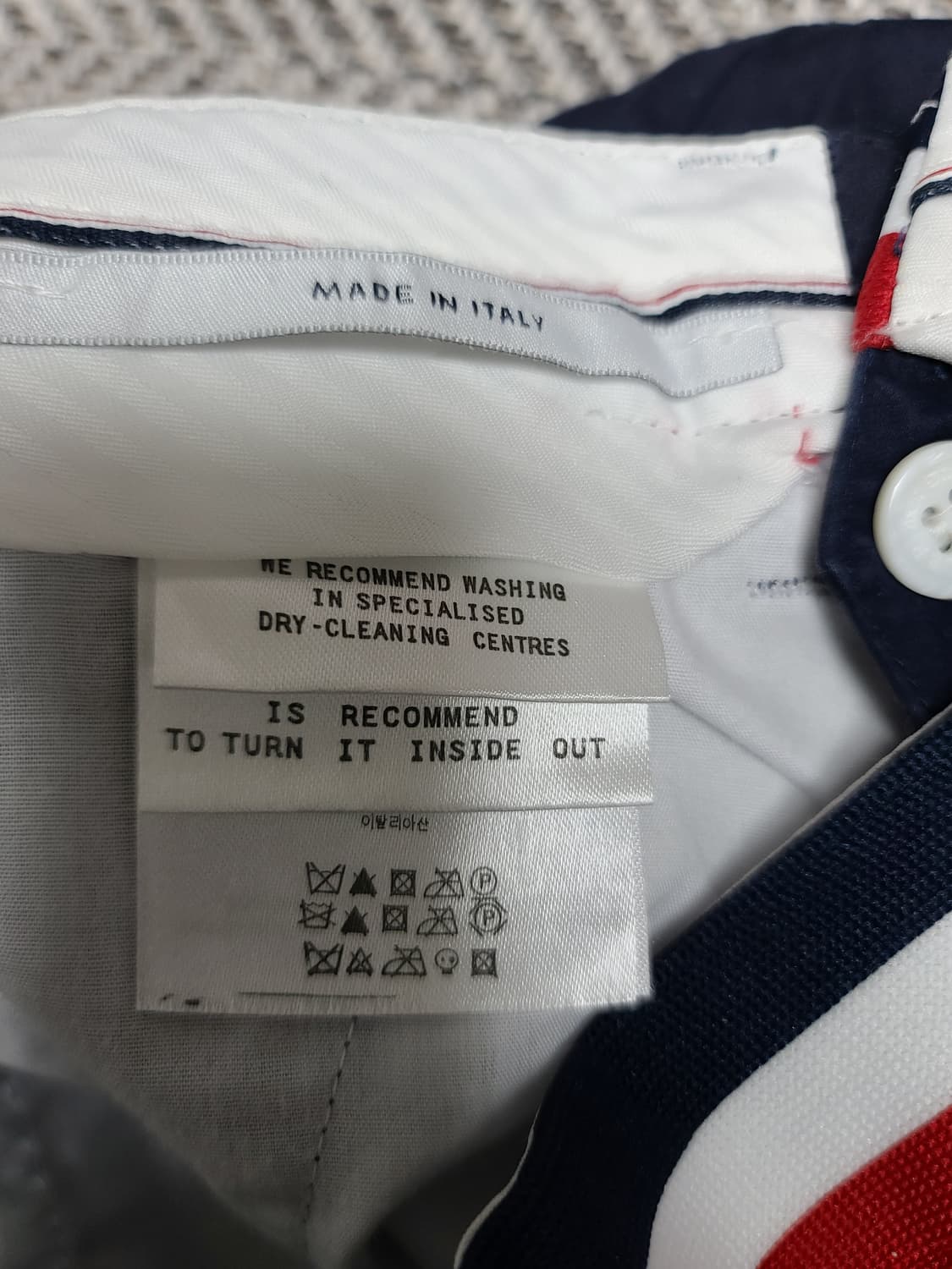몽클레어 반바지 네이비 30~31정도  레플 상품이미지5