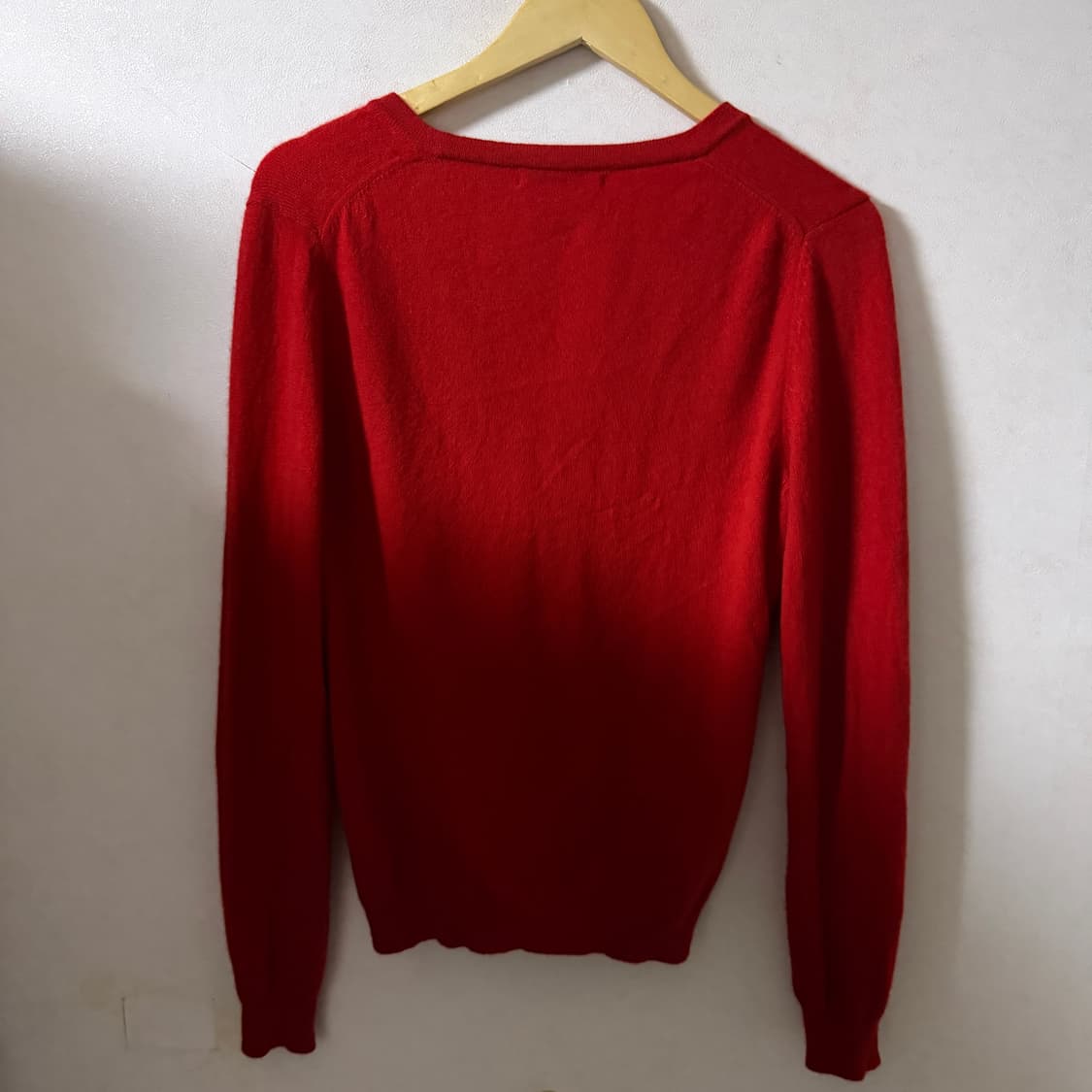 라코스테 여성 레드 캐시미어 가디건 36 (55정도) 상품이미지8