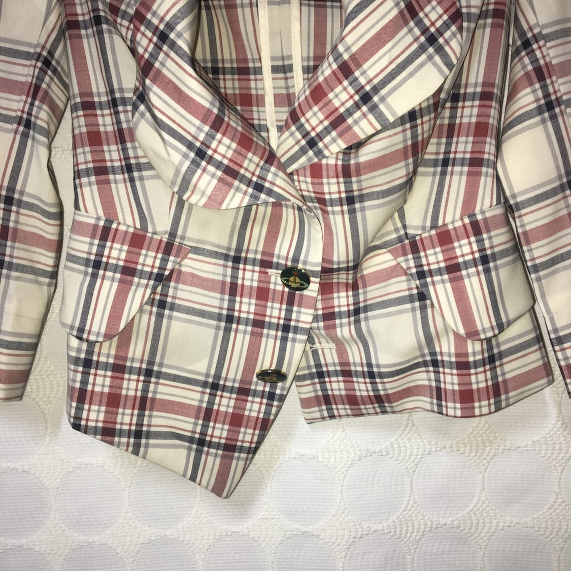 vivienne westwood체크 자켓 상품이미지6