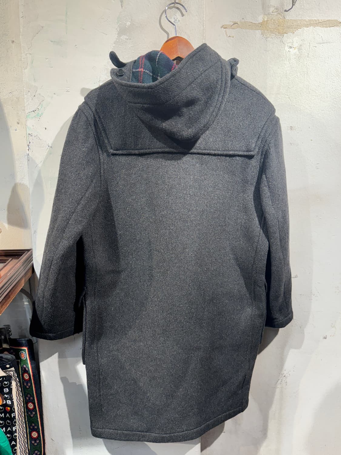 Gloverall dark gray duffel coat 상품이미지2