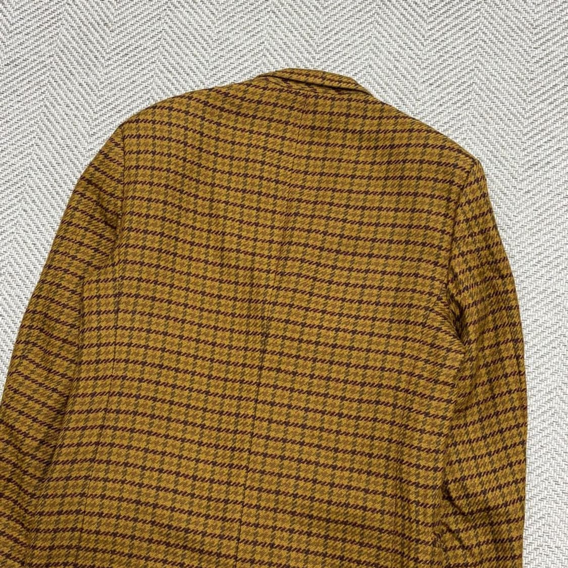 USA 펠리시모 울 체크 블레이저 v1510 상품이미지4