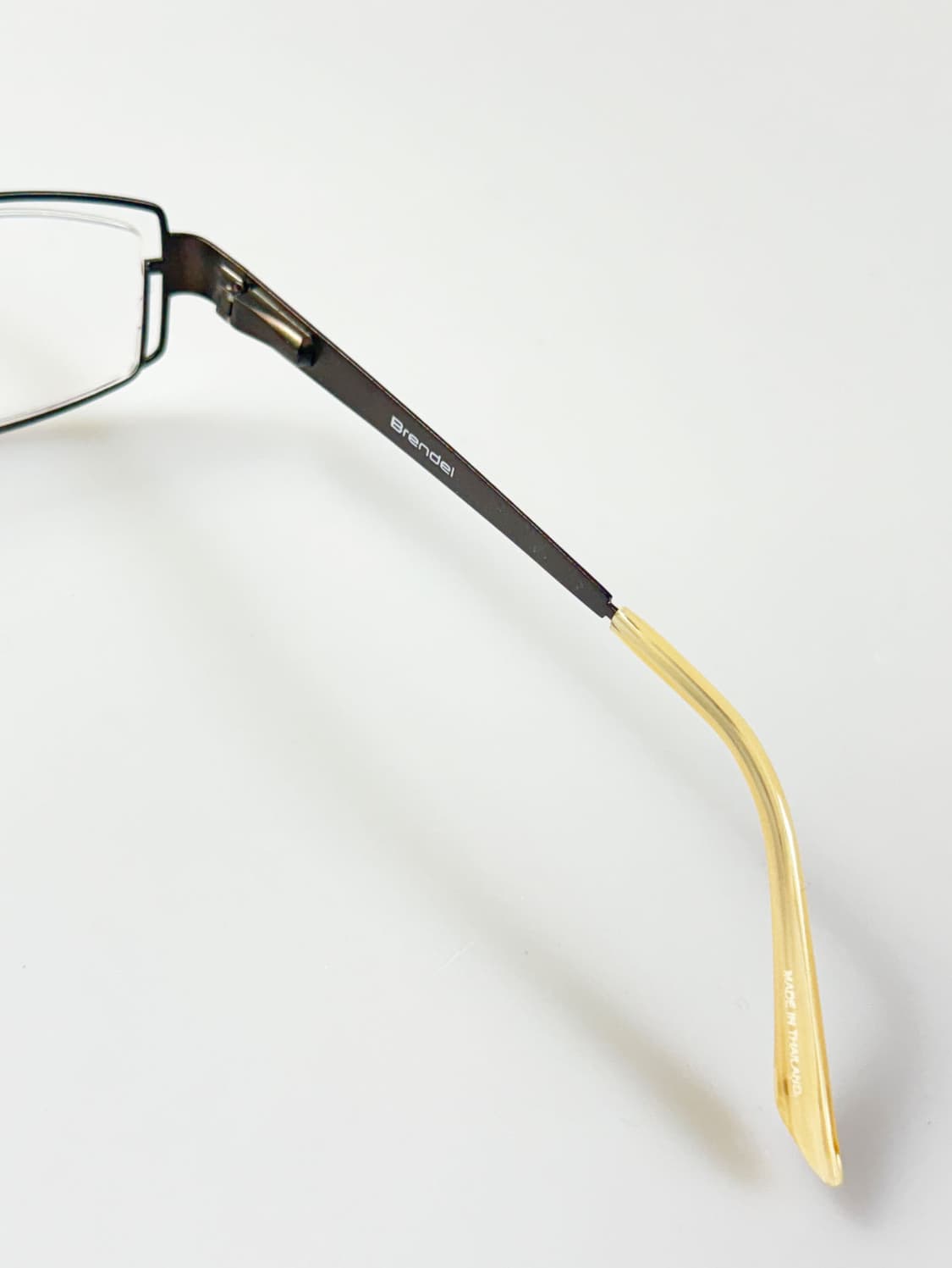 90s BRENDEL 슬림 스퀘어 긱시크 빈티지 안경 상품이미지6