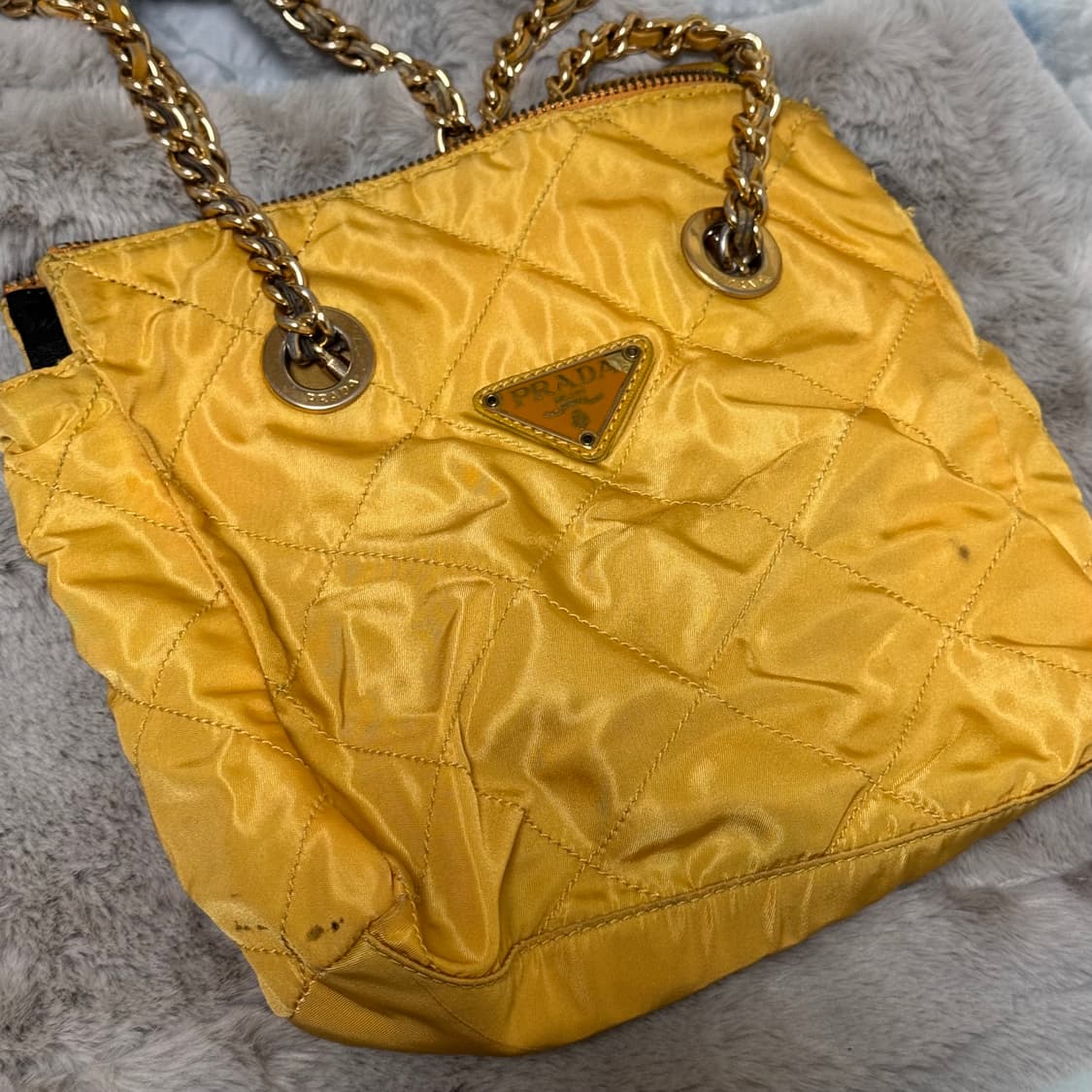 정품 프라다 포코노 퀼팅 체인백 숄더백 상품이미지1