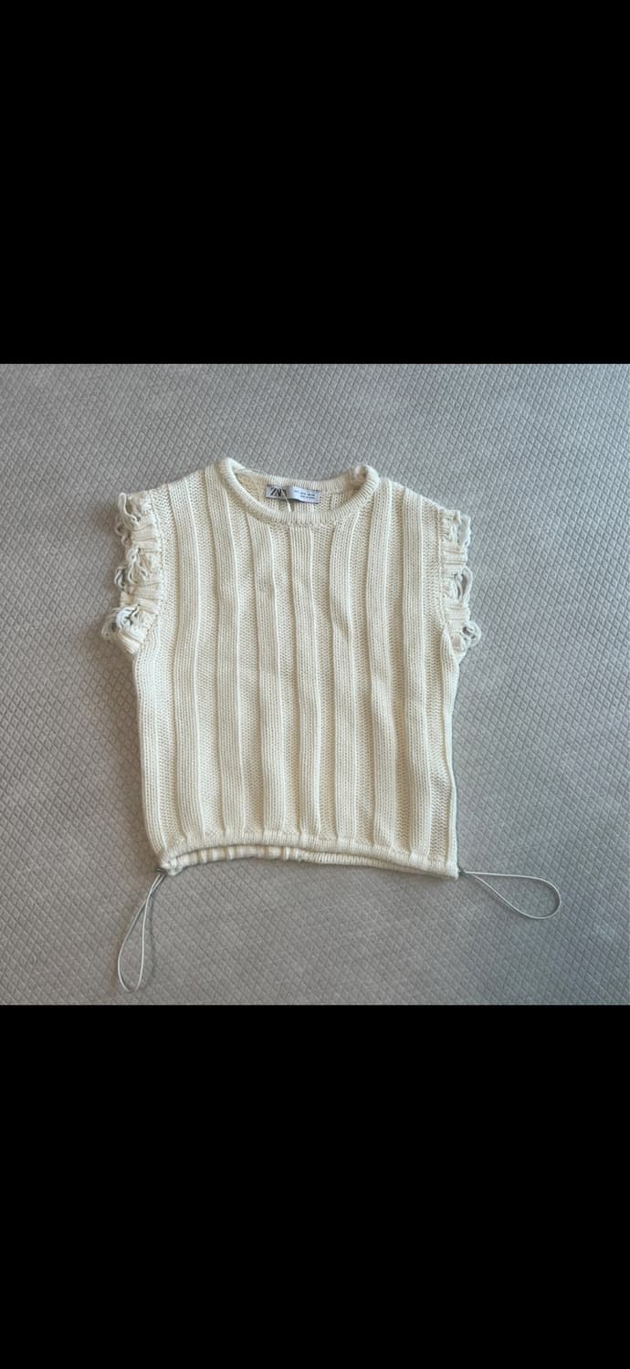 자라 니트 조끼 상품이미지1