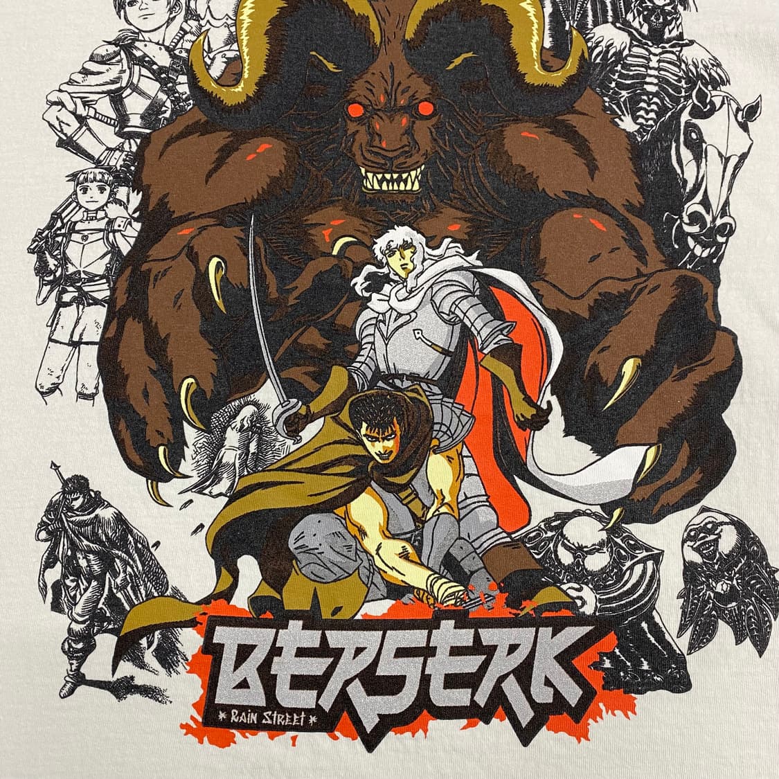 베르세르크 부틀렉 애니메이션 티셔츠 상품이미지5