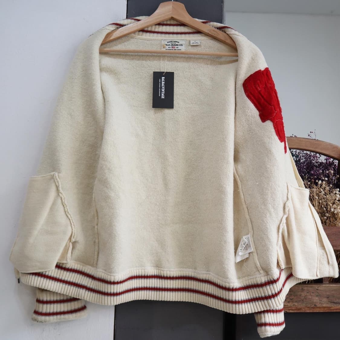 폴로 진스 울 니트 풀집업 상품이미지4