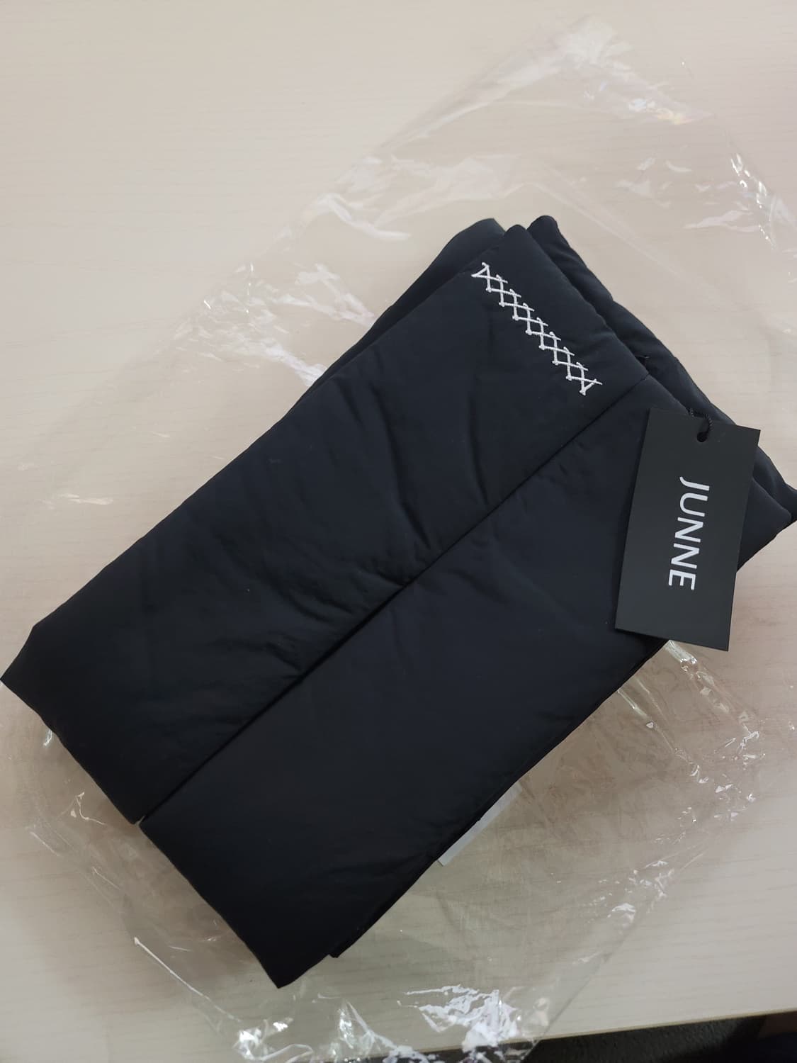 [OS]준느 A04 패디드 머플러 패딩머플러 상품이미지2