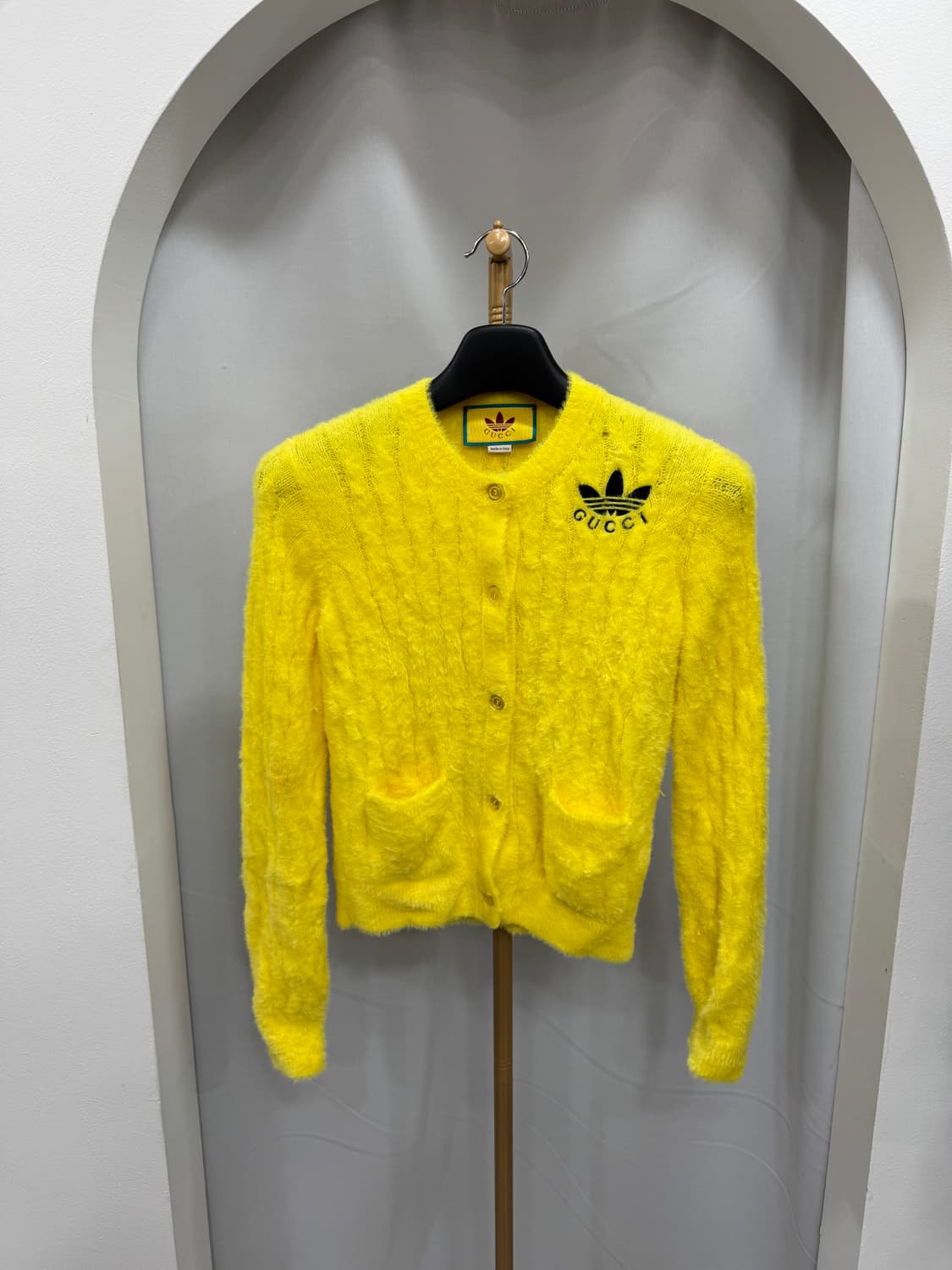 백화점판 구찌 다스 케이블 니트 가디건 S  상품이미지1