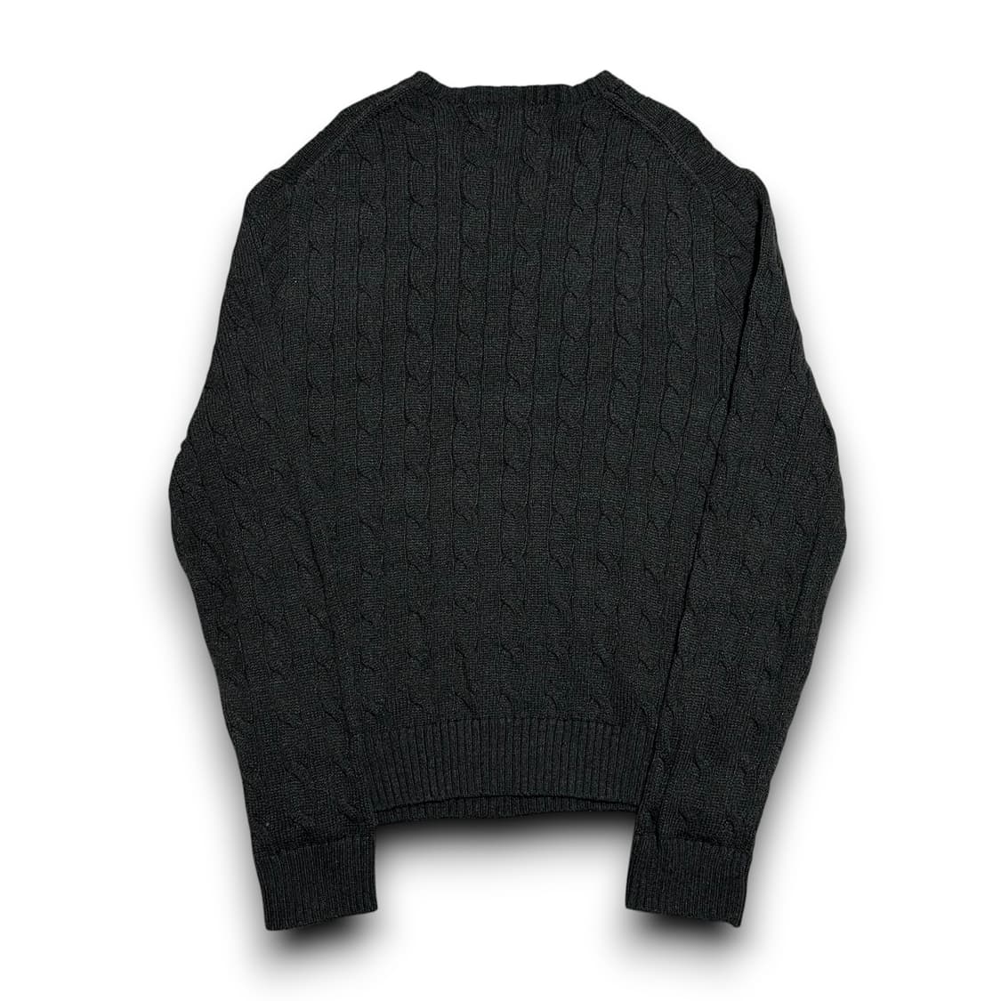 Polo Ralph Lauren 코튼 케이블 차콜 니트 상품이미지2