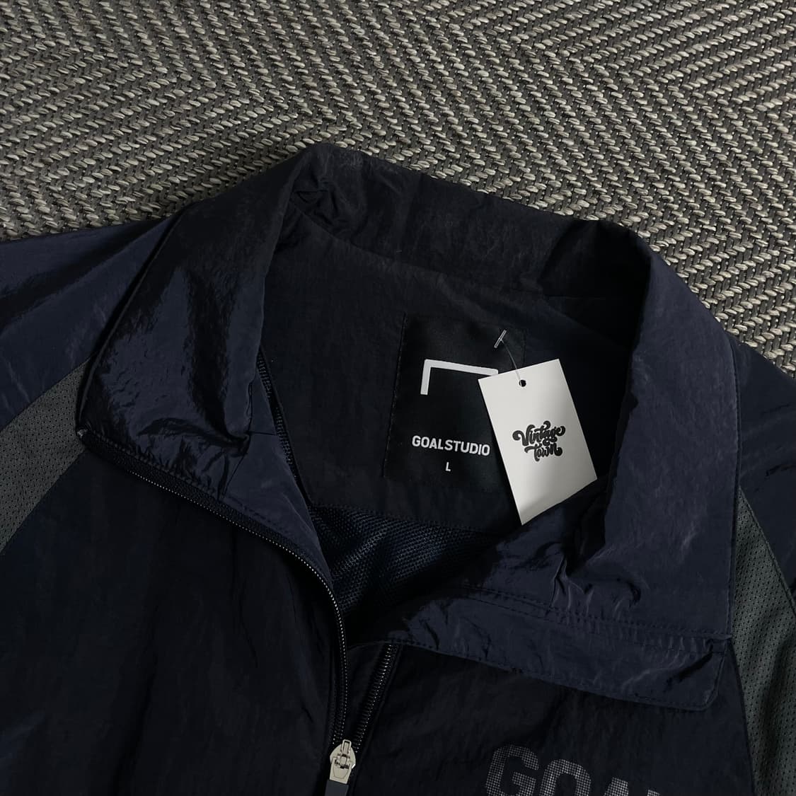 골스튜디오 리플렉티브 로고 디테일 바람막이 자켓 o 3913 상품이미지5