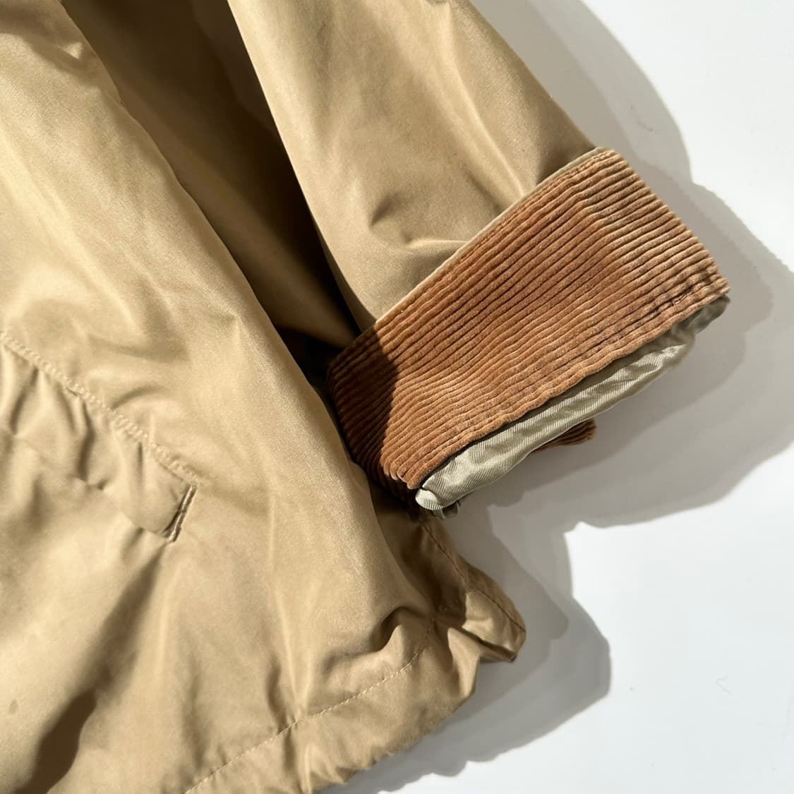 폴로 랄프로렌 코듀로이 카라 폴리쉘 스윙톱 블루종 자켓 상품이미지7