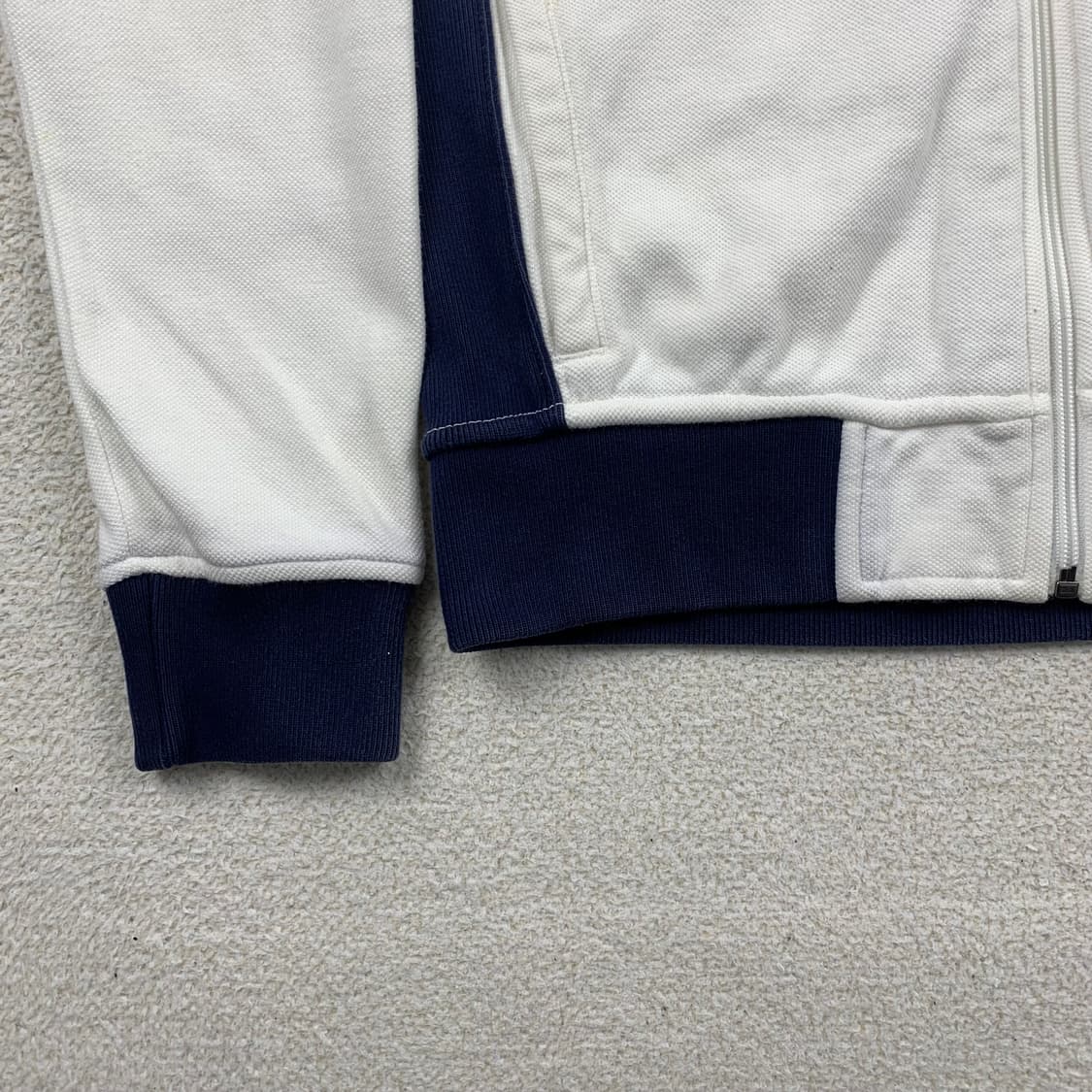 폴로 랄프로렌 빅포니 코튼 집업 져지 화이트 상품이미지5