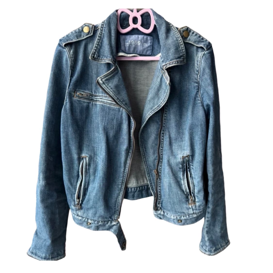 GAP 청자켓 데님 라이더 자켓 상품이미지1