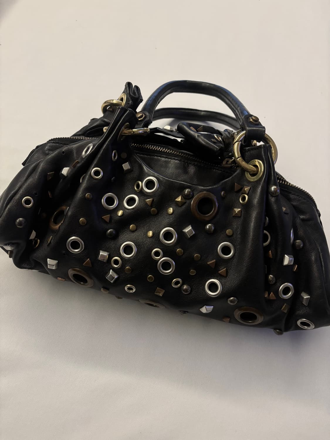 Moschino studded shoulder bag 상품이미지2
