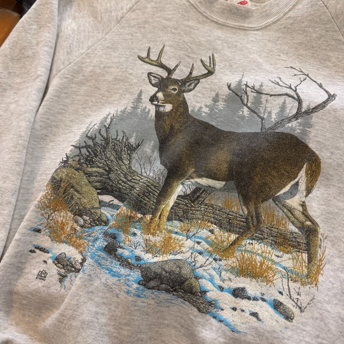 90S 미국 빈티지 스웻셔츠 저지스 MADE IN USA 상품이미지2