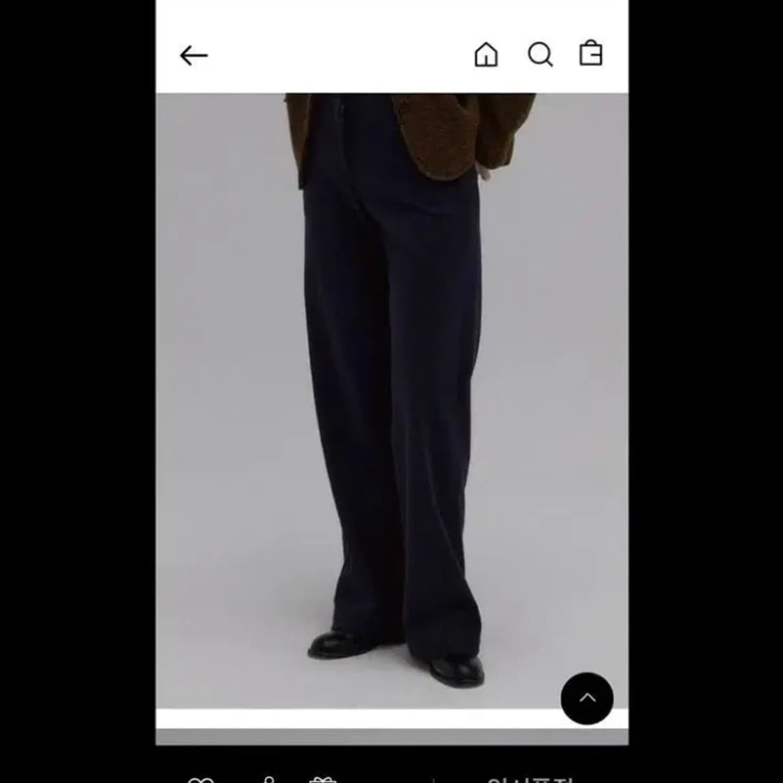the rye 더라이 코듀로이 와이드팬츠 상품이미지5