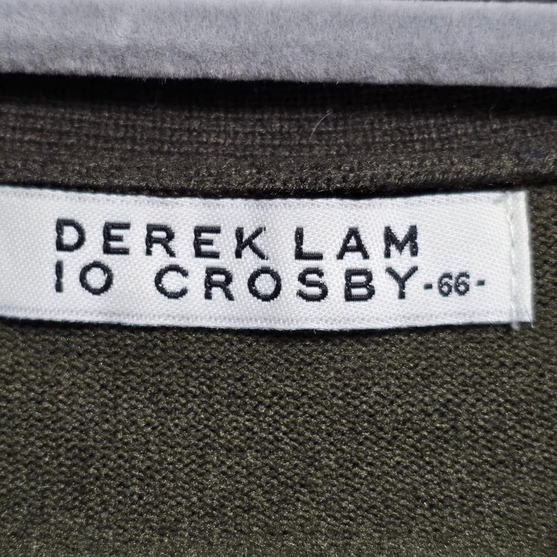 0743 데렉램 10 크로스비 가디건 66  레이온50 울22 고급 컴 상품이미지5
