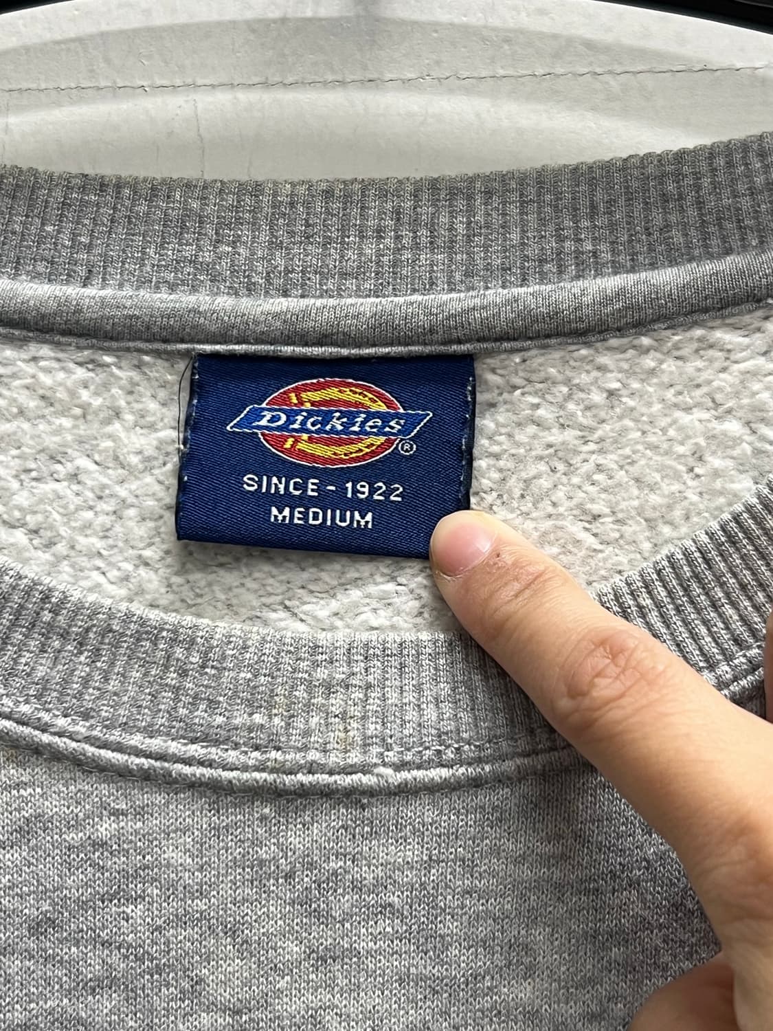 디키즈 맨투맨 그레이 상품이미지4