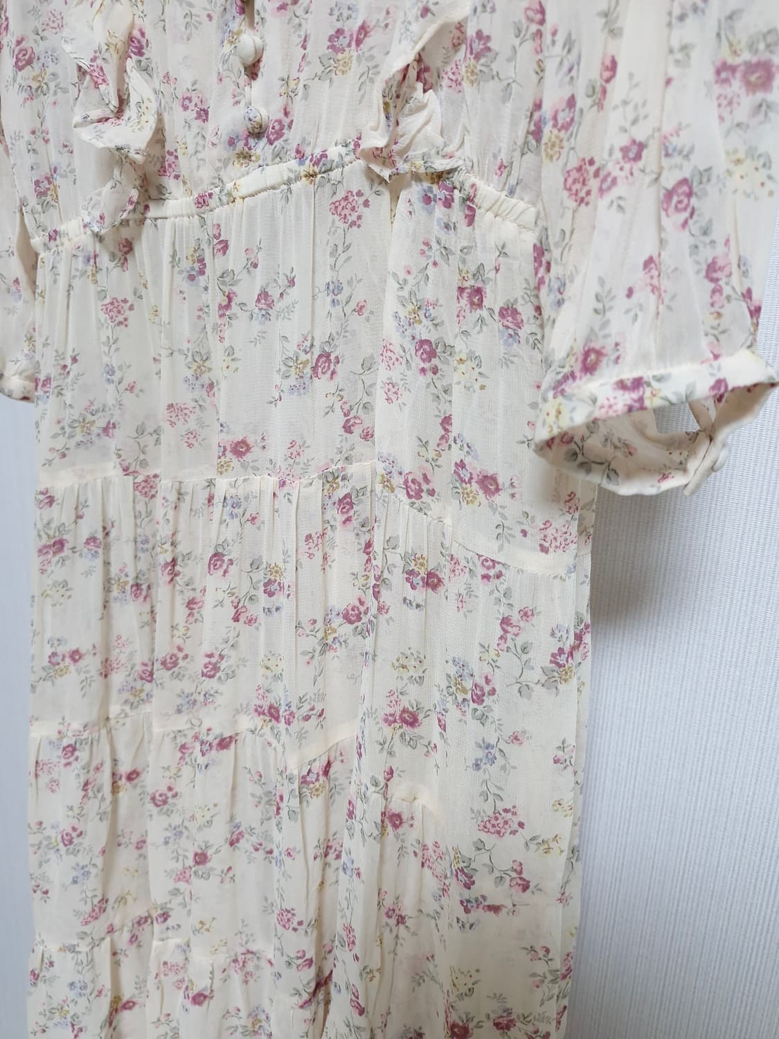 폴로랄프로렌 플로랄 쉬폰 원피스[2] 상품이미지4