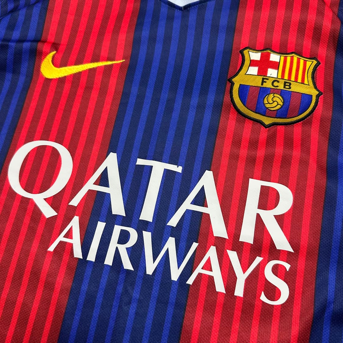 ✨ (바배) 나이키 16-17 메시 바르셀로나 FC 홈 축구 유니폼  상품이미지6