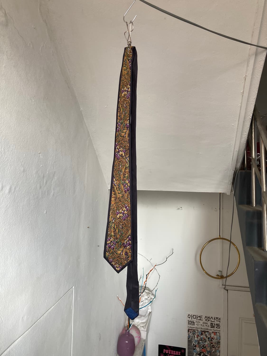 MADE IN ITALY 밀라숀 패턴 넥타이 상품이미지1