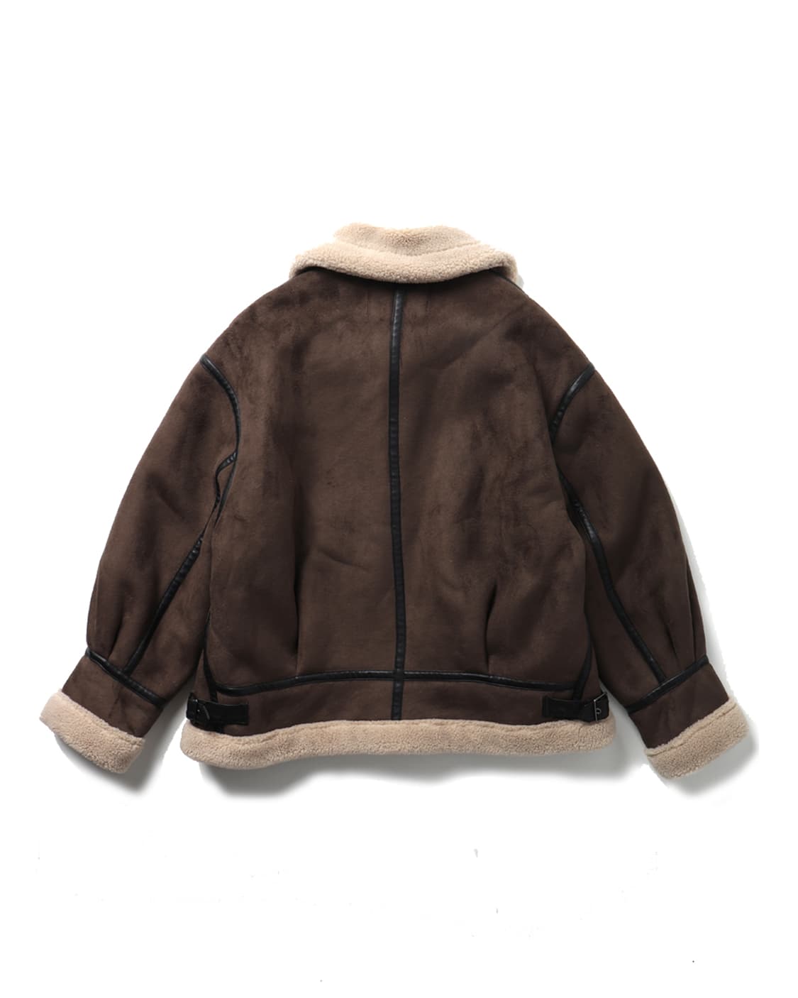 Ray BEAMS Fake Mouton Bomber Blouson 상품이미지5