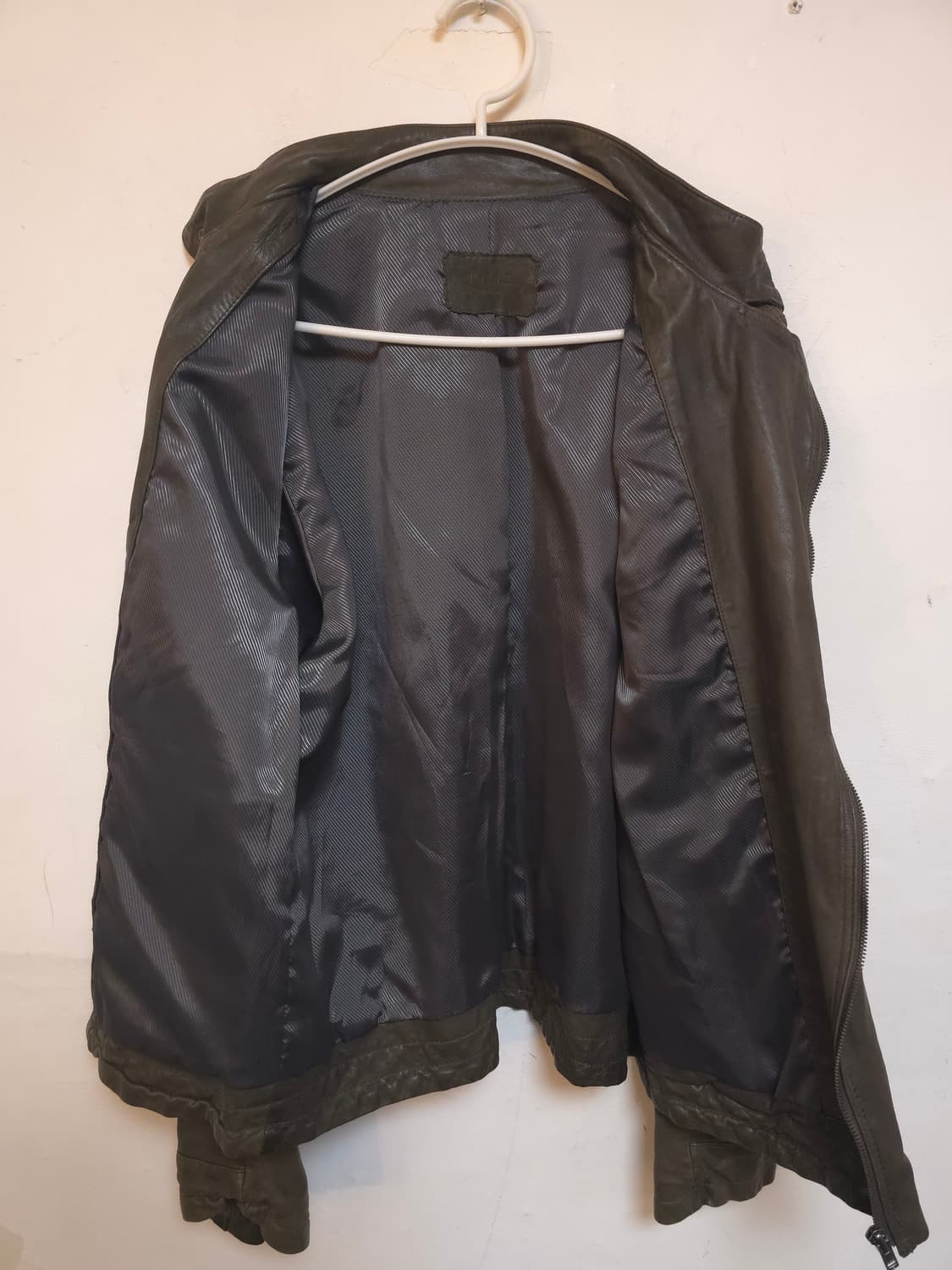 타임 옴므 브라운 양가죽 라이더 자켓 95 상품이미지6