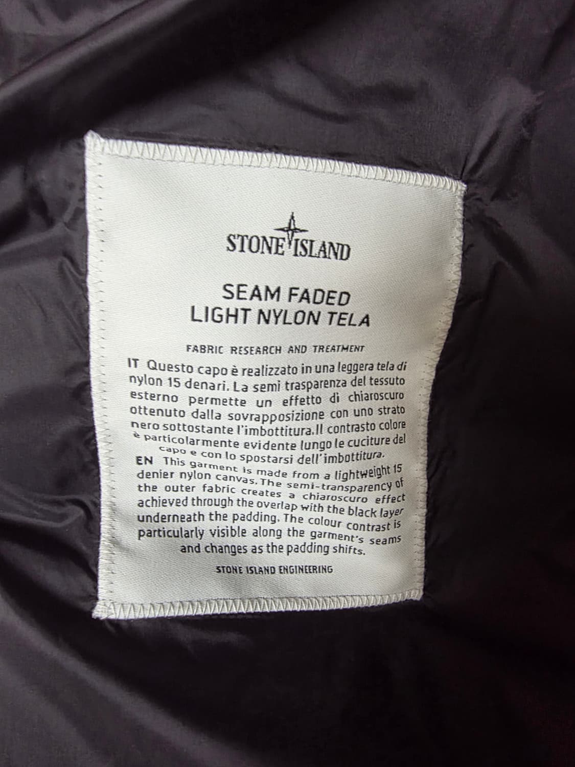 26ss 스톤아일랜드 나일론텔라 패딩 상품이미지4