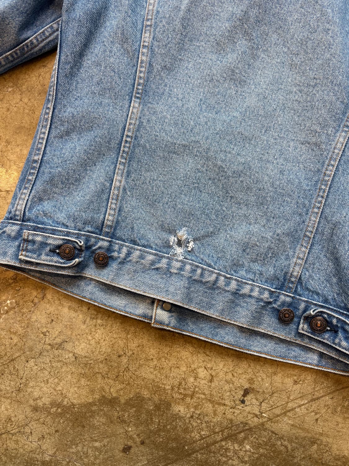 80s Levis 미제 데님 트러커 재킷 상품이미지9