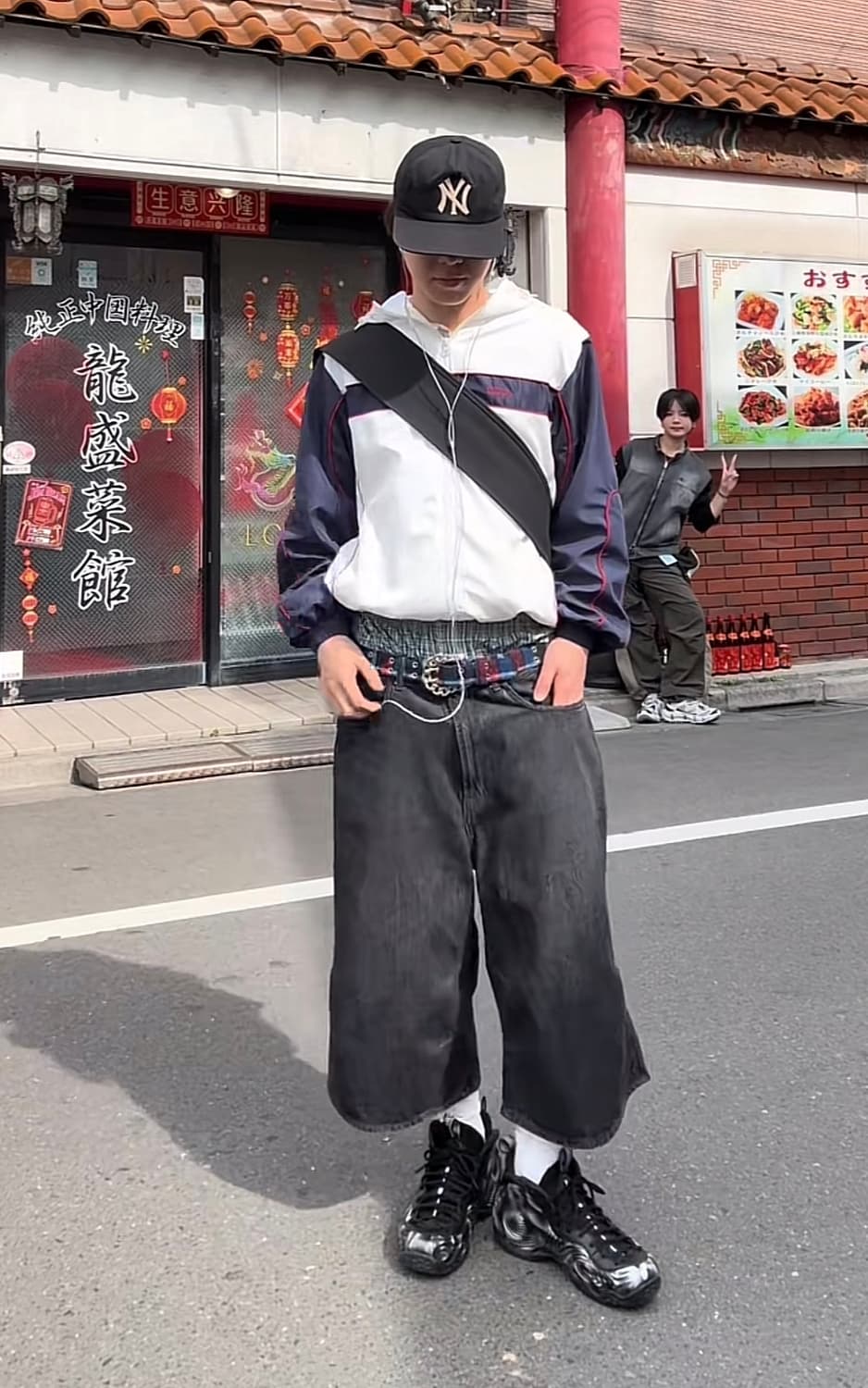 Beams 데님 반바지 상품이미지3