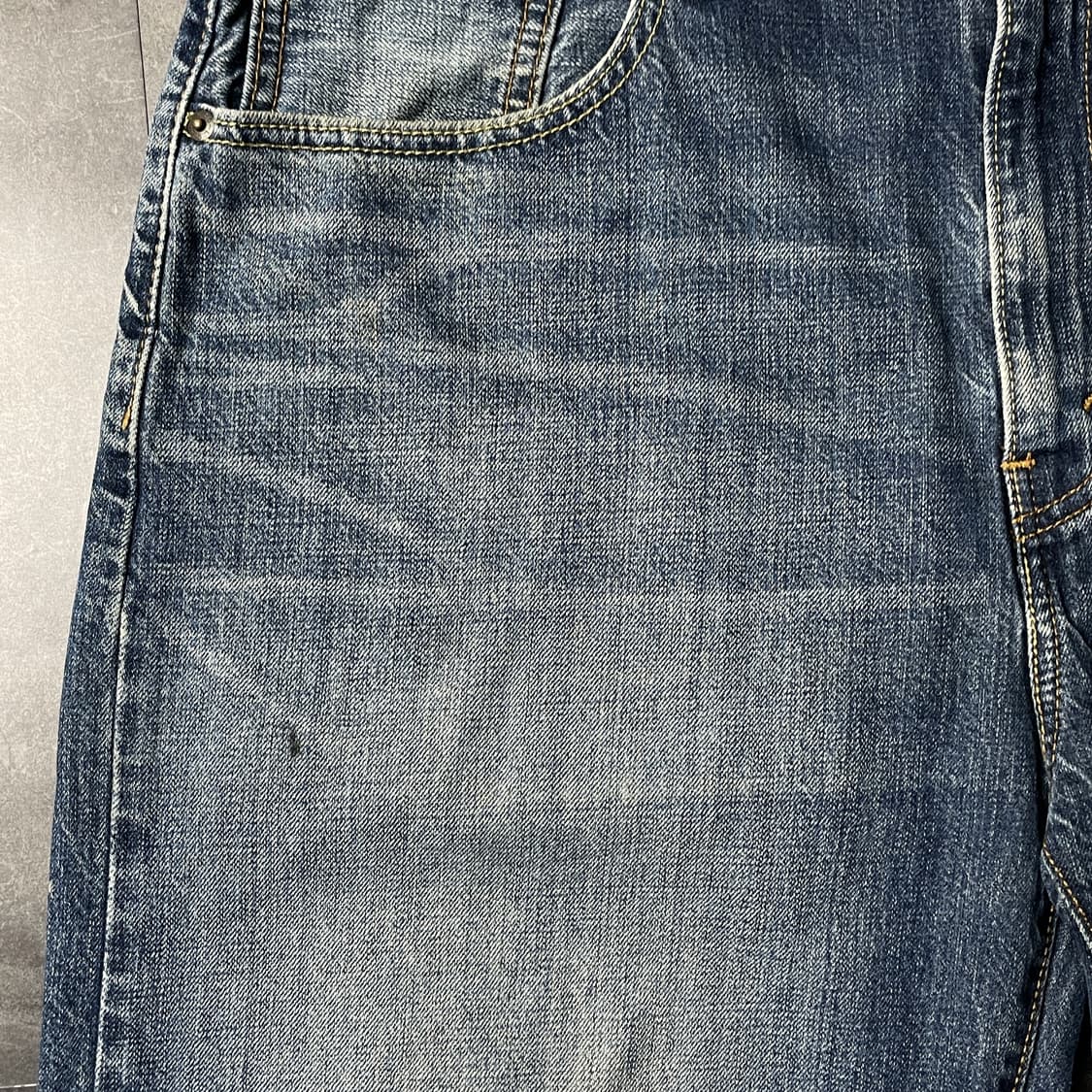 LEVI'S 리바이스569 빈티지 워싱 데님 하프팬츠 A01169 상품이미지4
