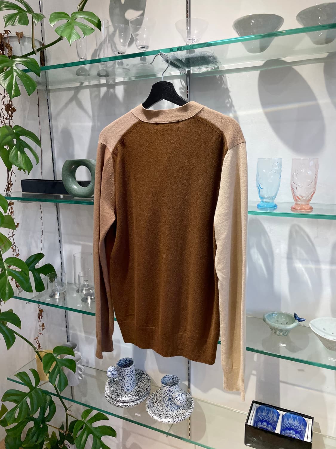 꼼데가르송 옴므 듀스 wool cardigan 상품이미지5