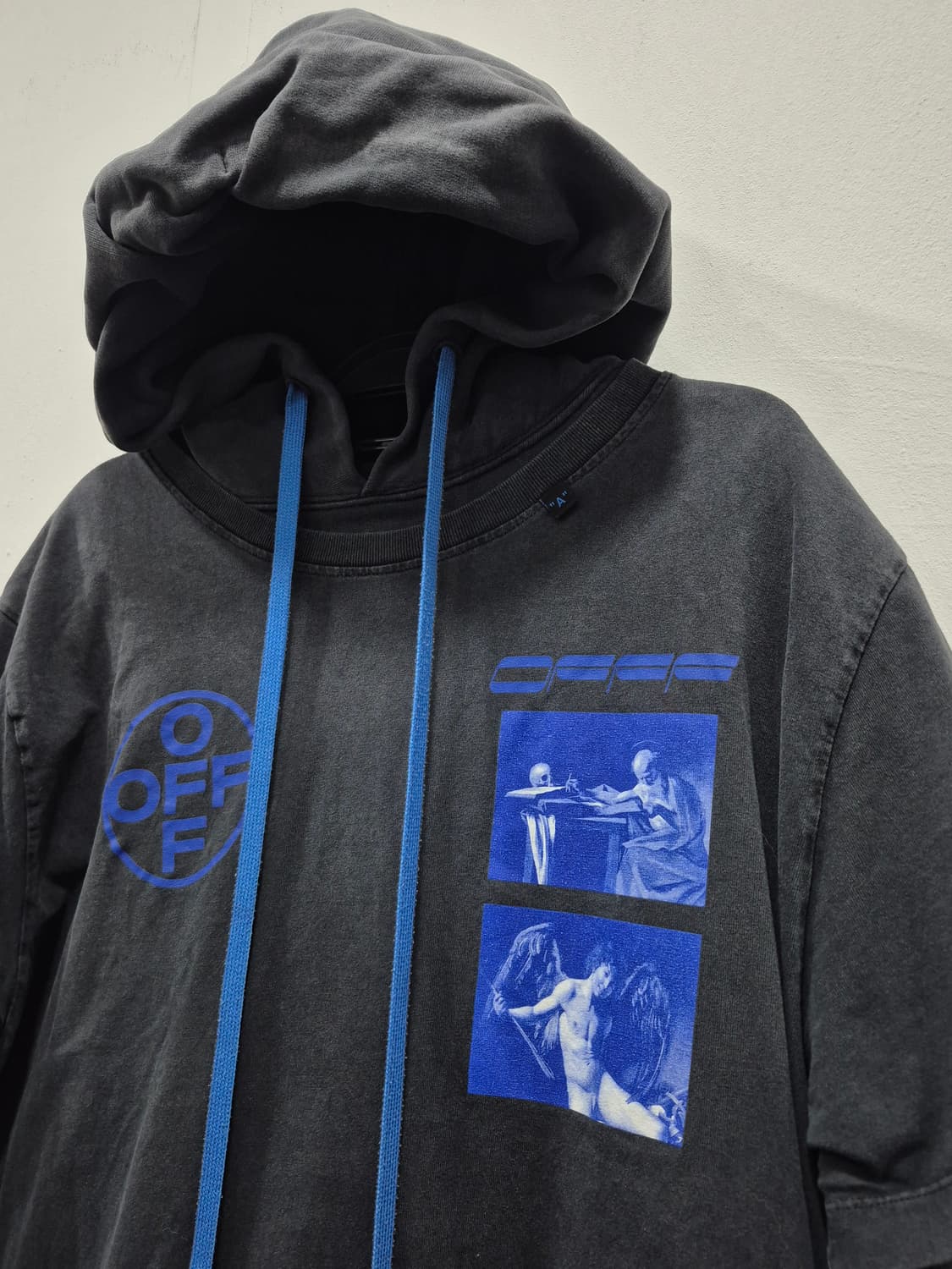 오프화이트 하드코어 카라바 오버 후드티 남성 95사이즈 상품이미지2