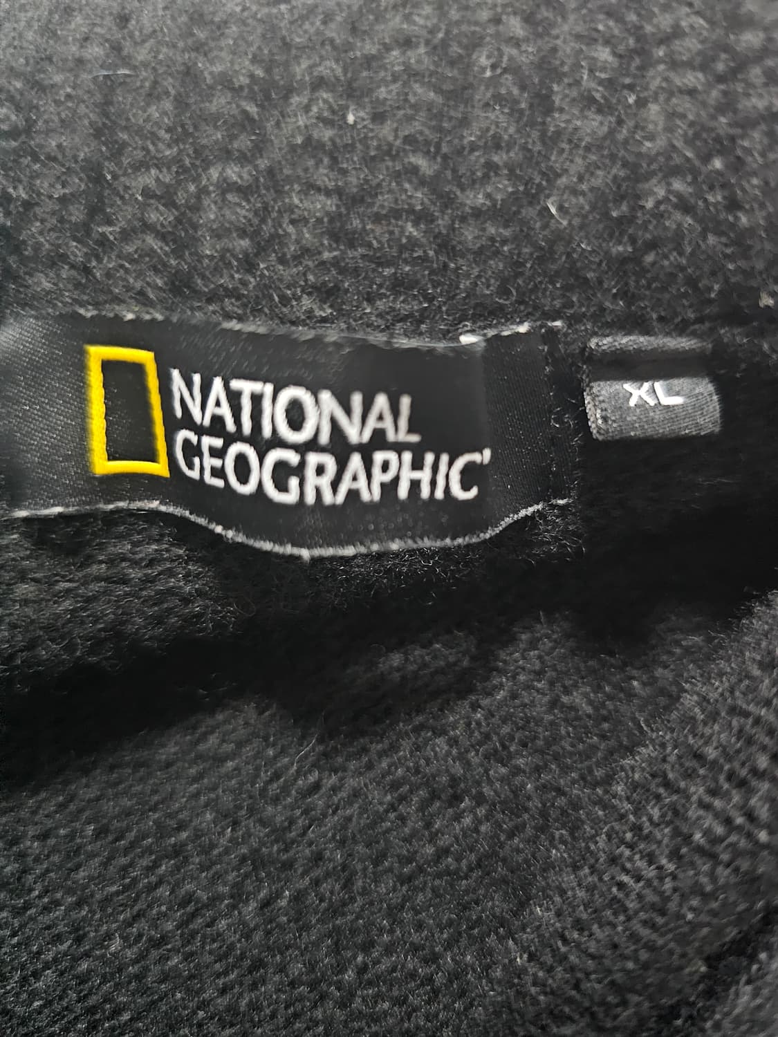 내셔널지오그래픽 하이넥 F-ZIP 니트 가디건 블랙 XL 상품이미지4