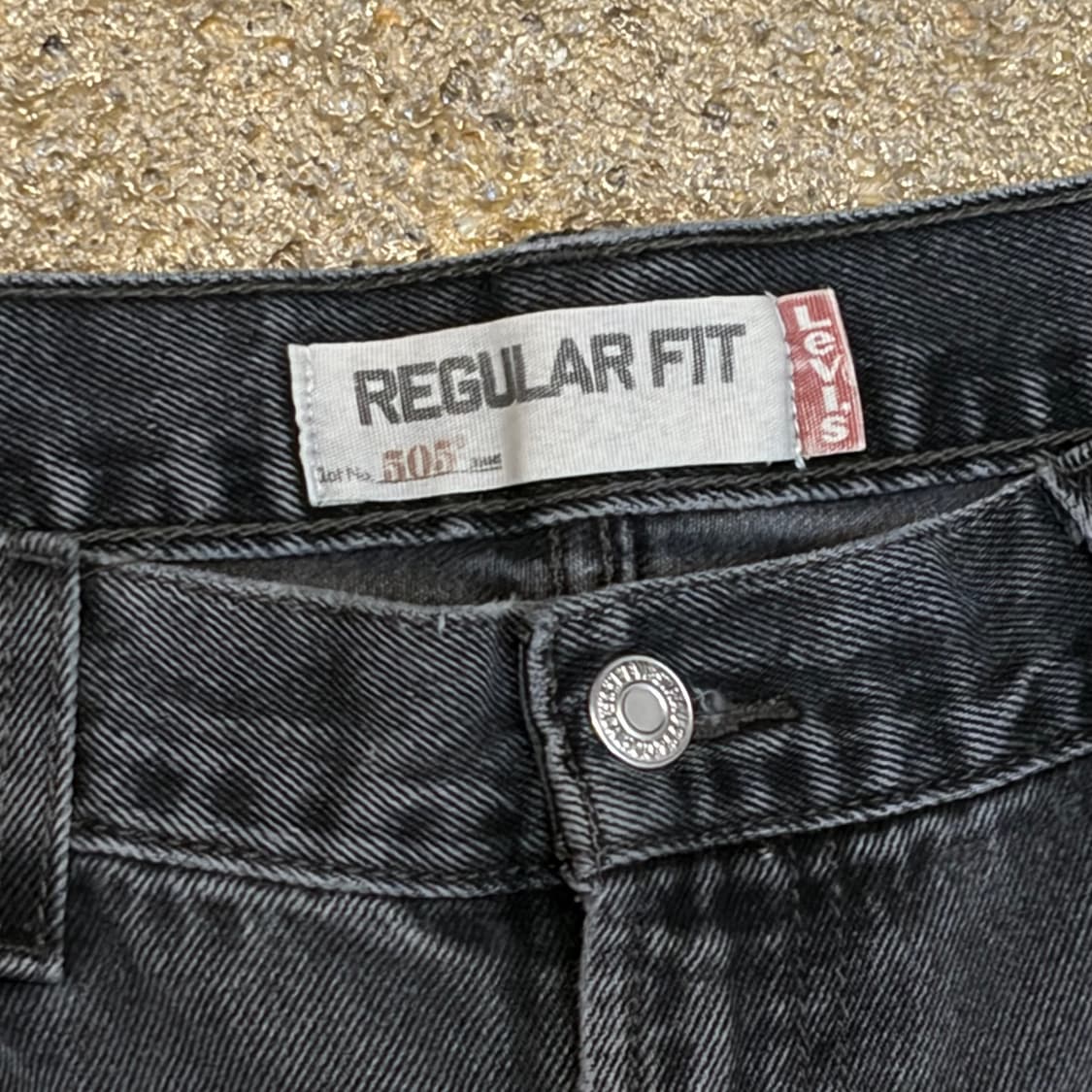 00s 미국 빈티지 리바이스 505 블랙진 청바지 상품이미지3