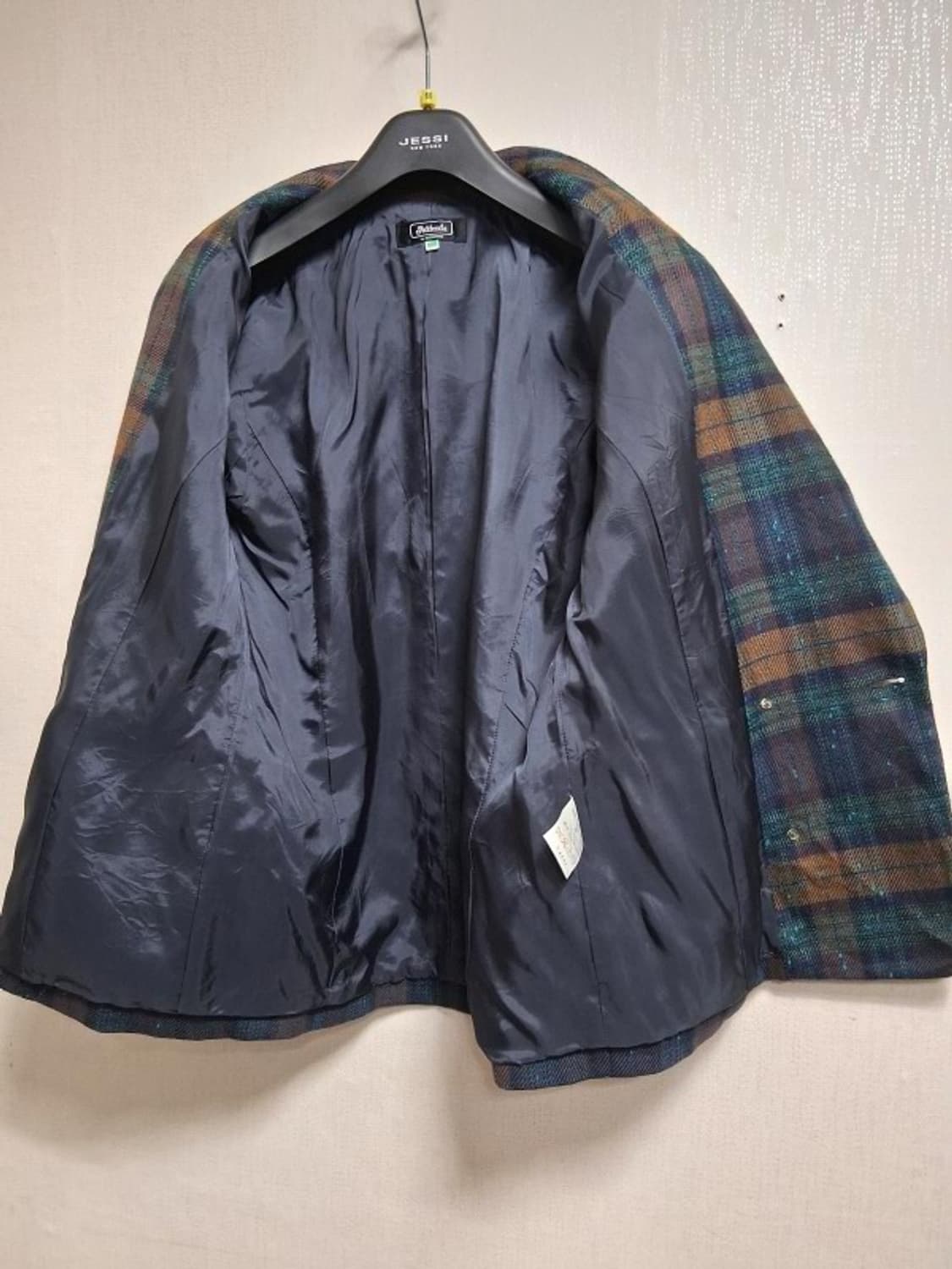 Addenda by RENOWN  체크모직쟈켓  부드러운 순모 6677 상품이미지3