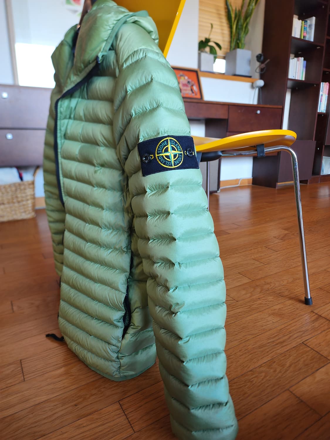 패디드 다운 후드 다운 자켓 상품이미지2