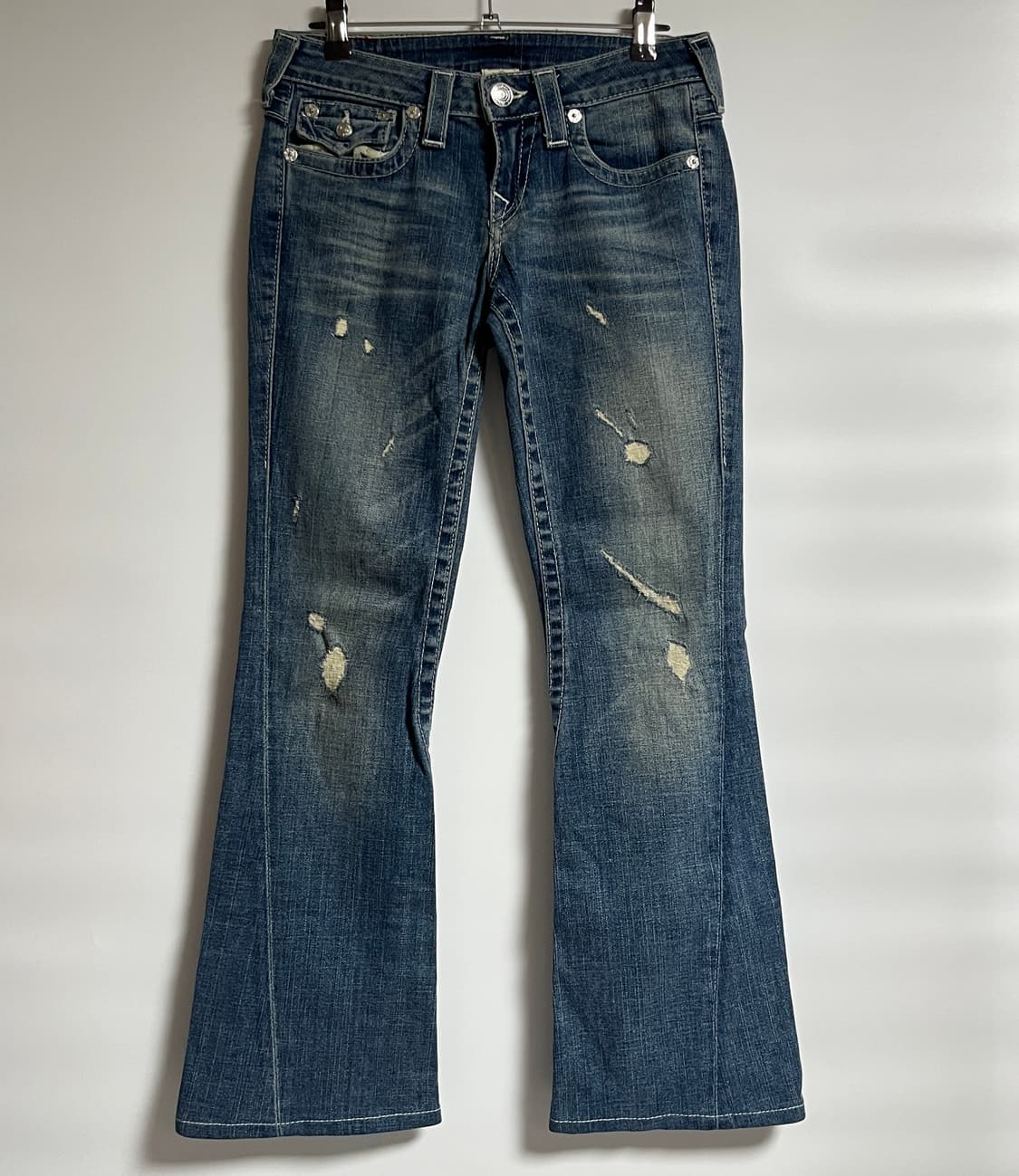 트루릴리젼 부츠컷 플레어진 데님 팬츠 청바지 27 상품이미지1