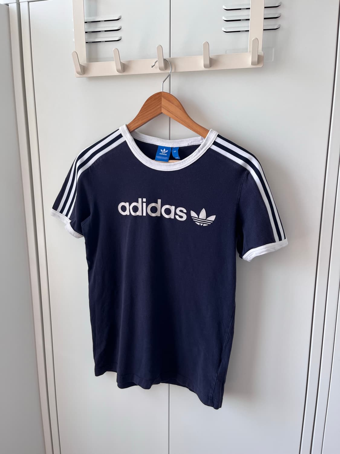 Adidas vintage 아디다스 네이비 반팔 티셔츠 상품이미지8