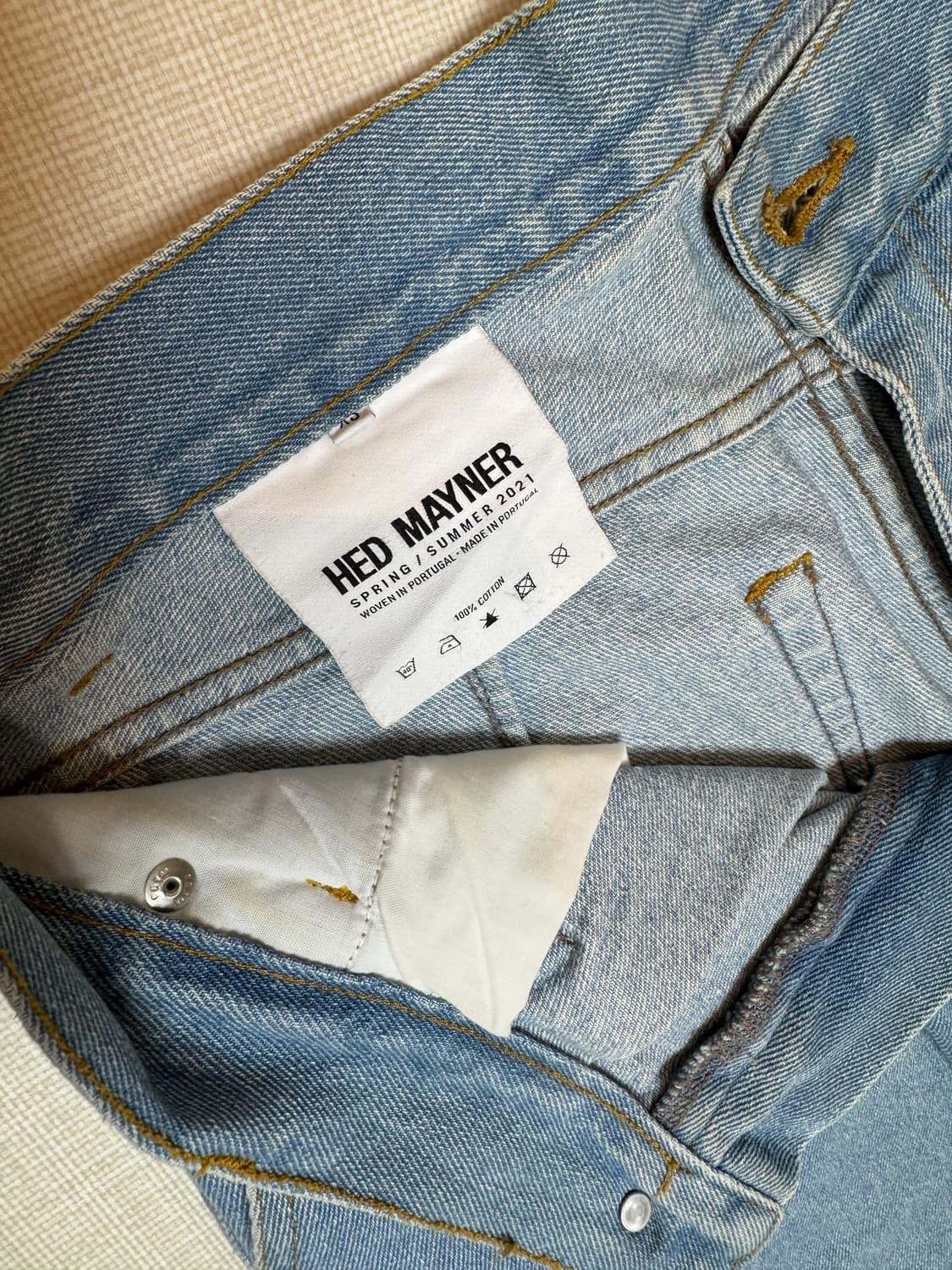 헤드메이너 4플리츠 데님 상품이미지3