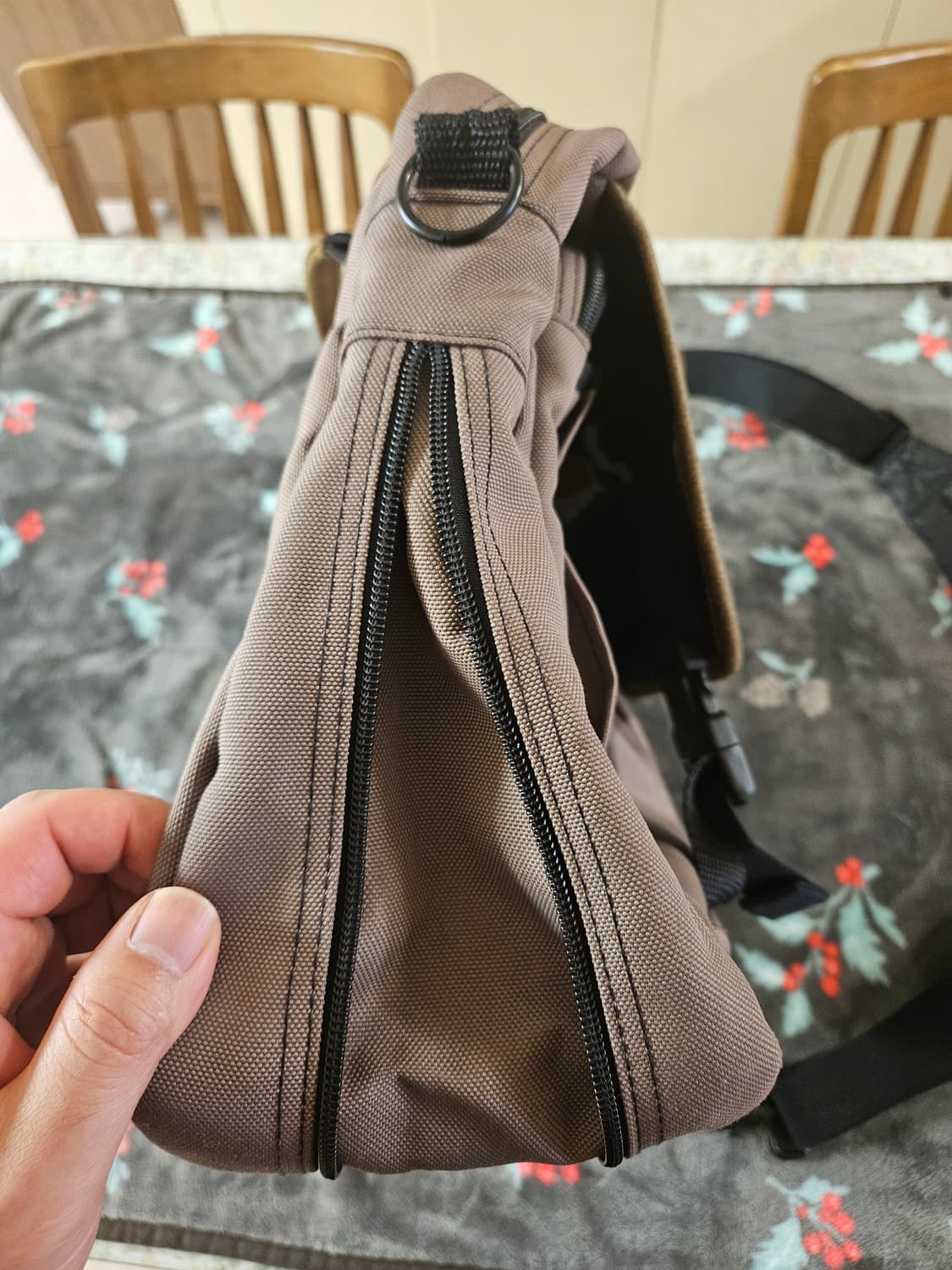 LLBean 엘엘빈 가죽트림 캔버스 메신저백 상품이미지8