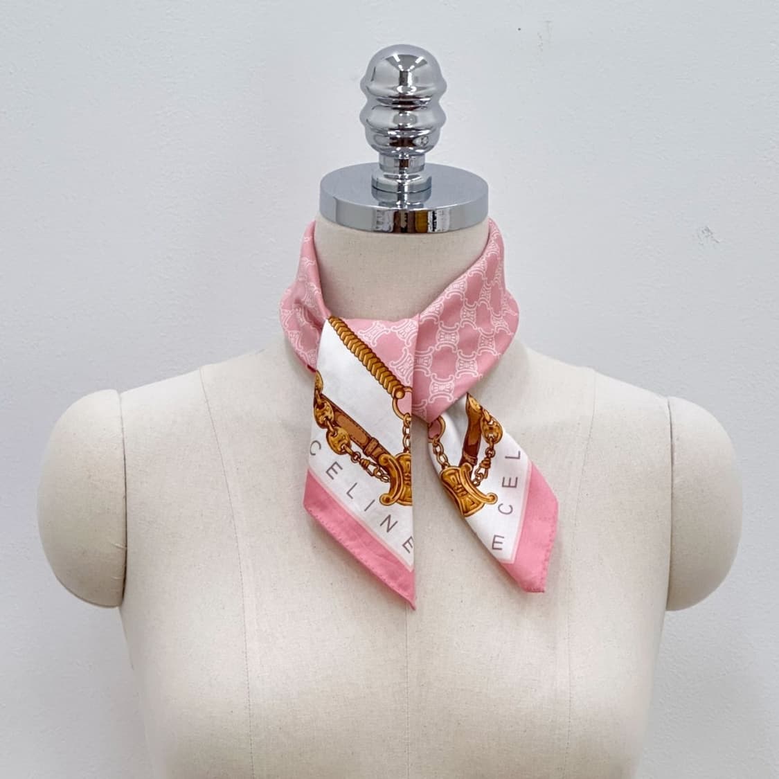 (새상품) celine / 셀린느 쁘띠스카프 손수건 상품이미지6