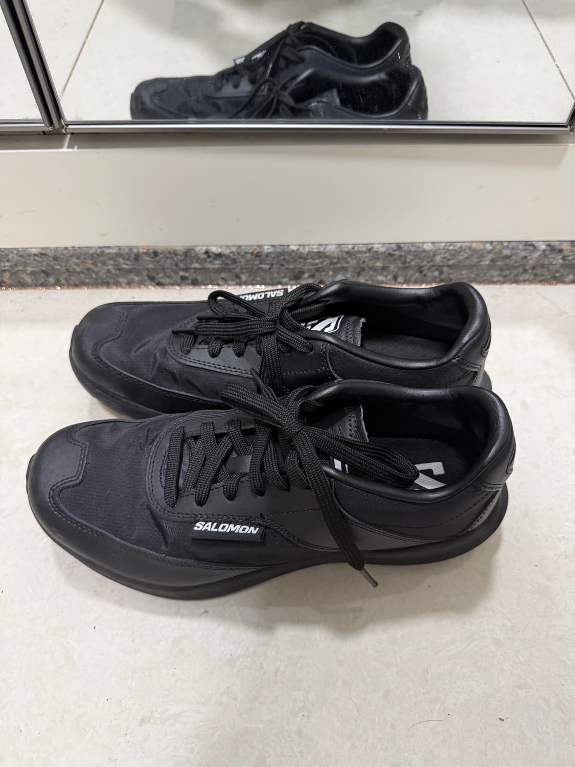 살로몬 x 꼼데가르송 sr90 260사이즈 상품이미지3