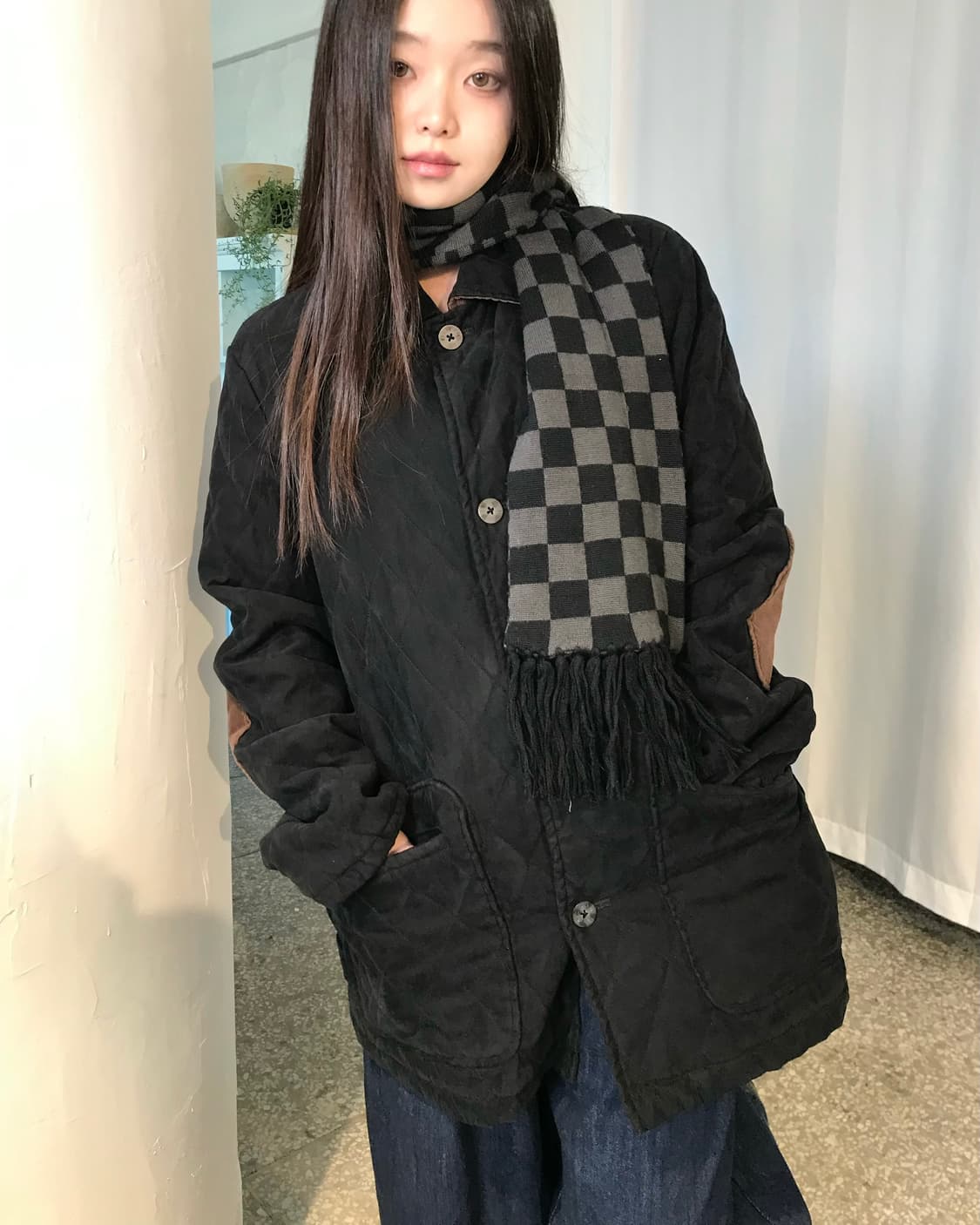 크리지아 퀄팅 자켓  상품이미지8