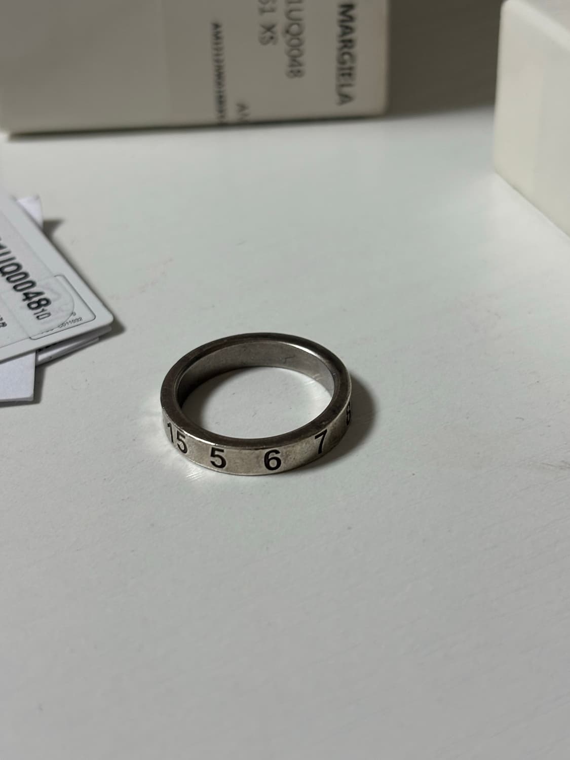 메종마르지엘라 넘버링 반지 XS 상품이미지3