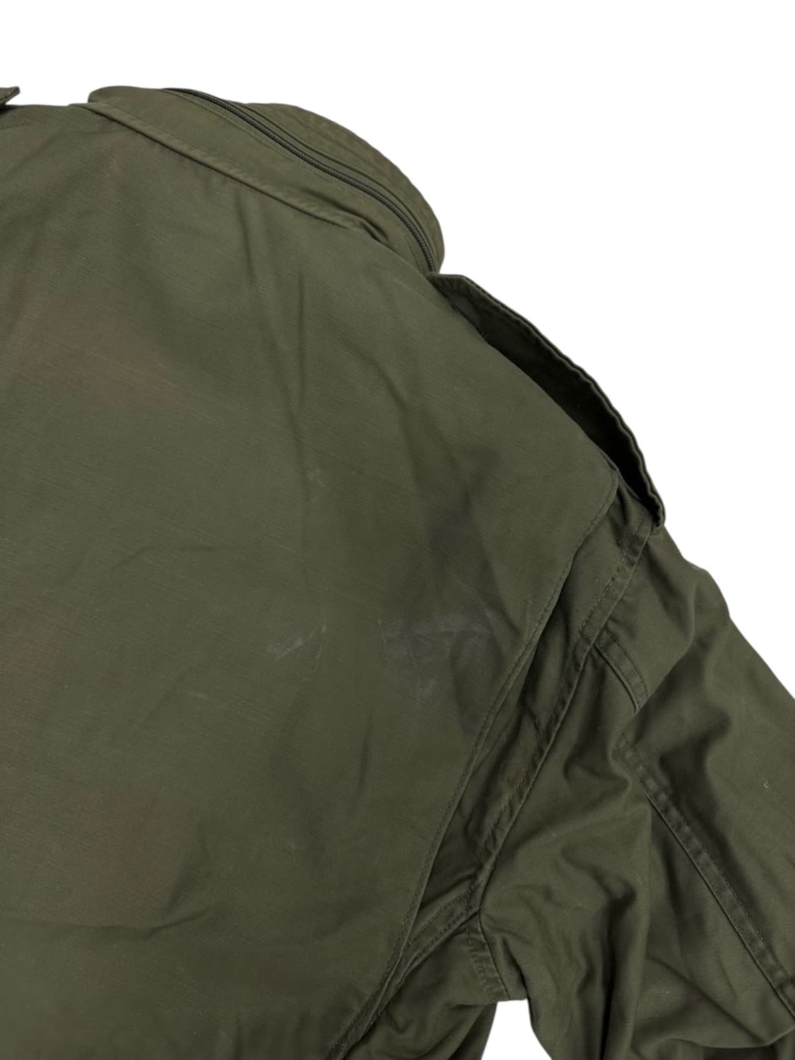 80년대 OG M65 밀리터리 필드자켓 카키 (S~L) 상품이미지9